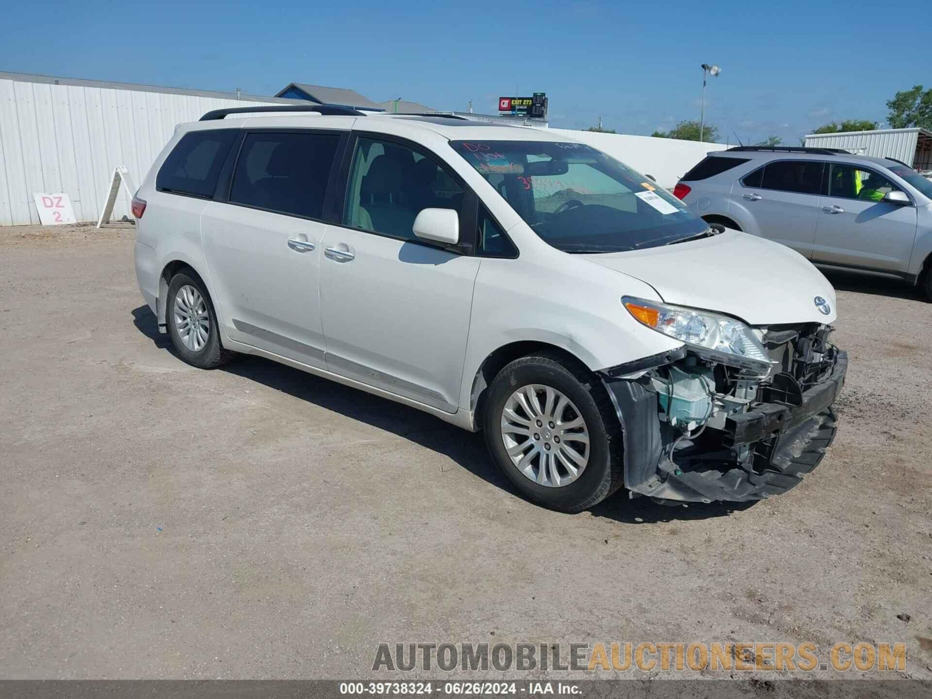 5TDYZ3DC1HS836777 TOYOTA SIENNA 2017