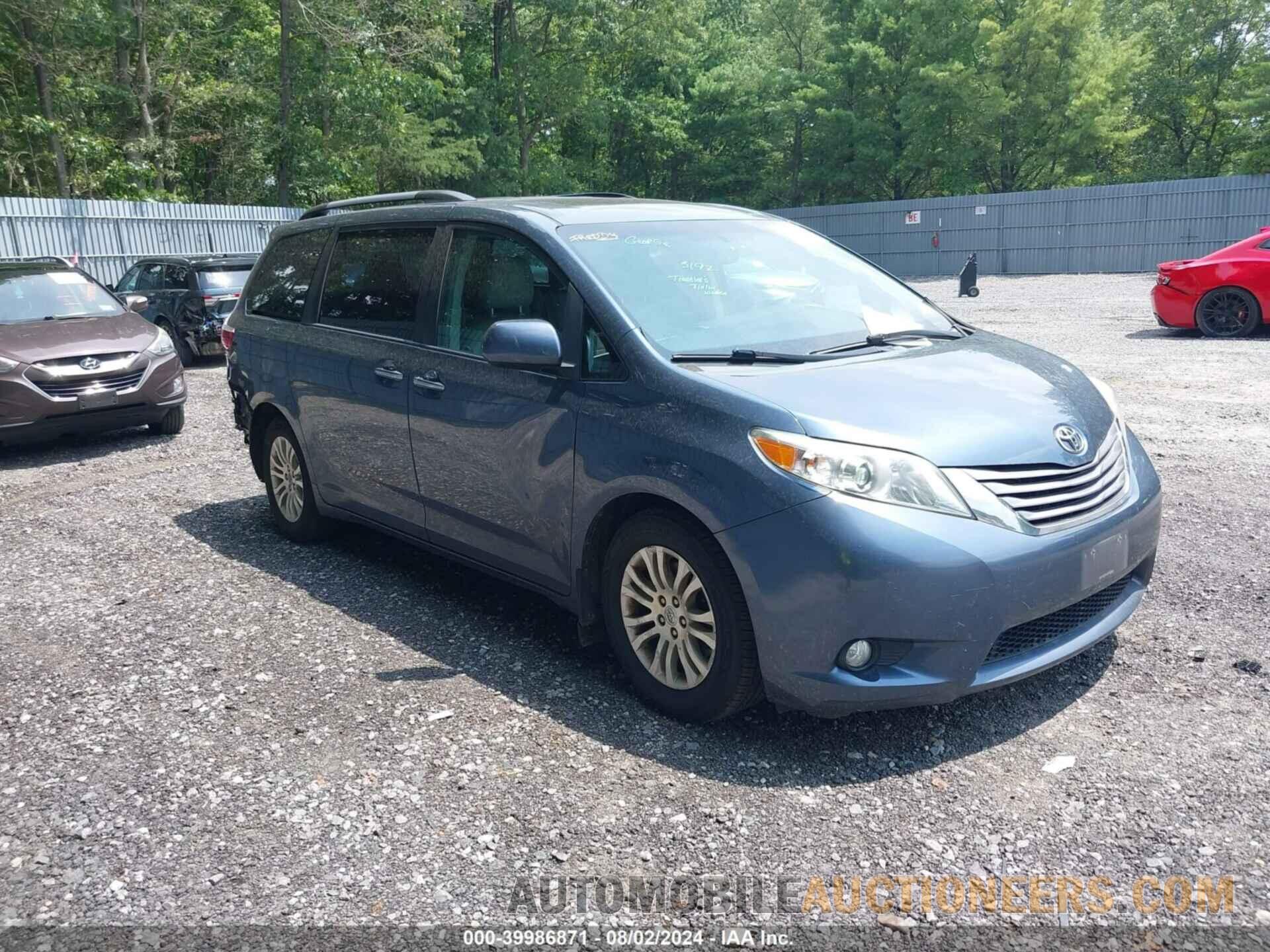 5TDYZ3DC1HS849240 TOYOTA SIENNA 2017