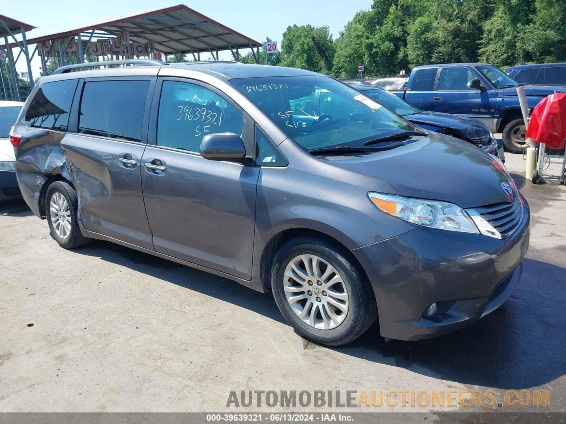 5TDYZ3DC1HS852784 TOYOTA SIENNA 2017