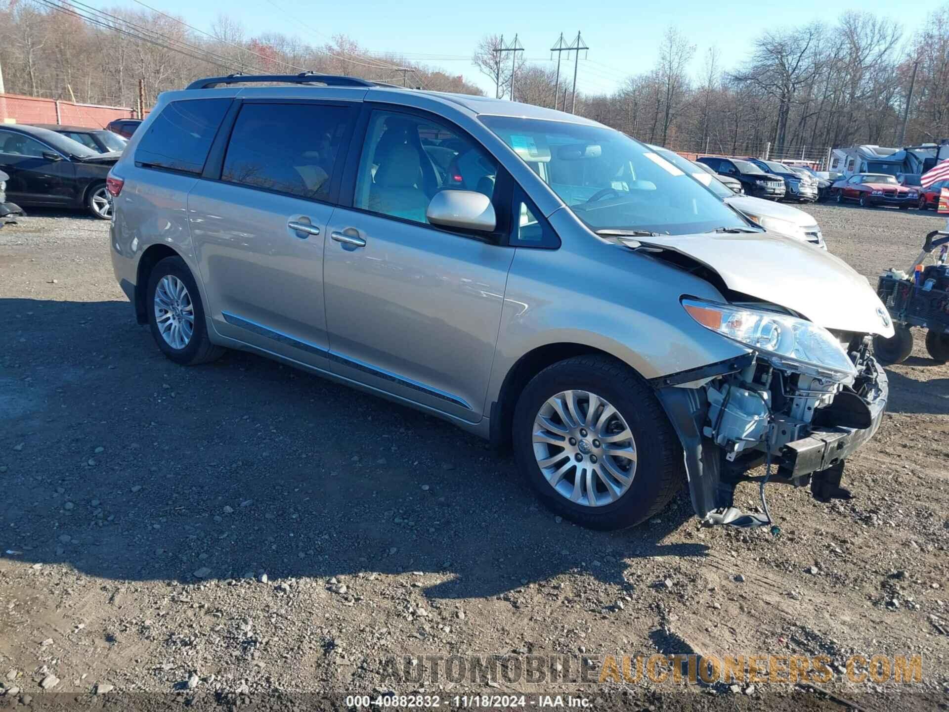 5TDYZ3DC1HS867172 TOYOTA SIENNA 2017