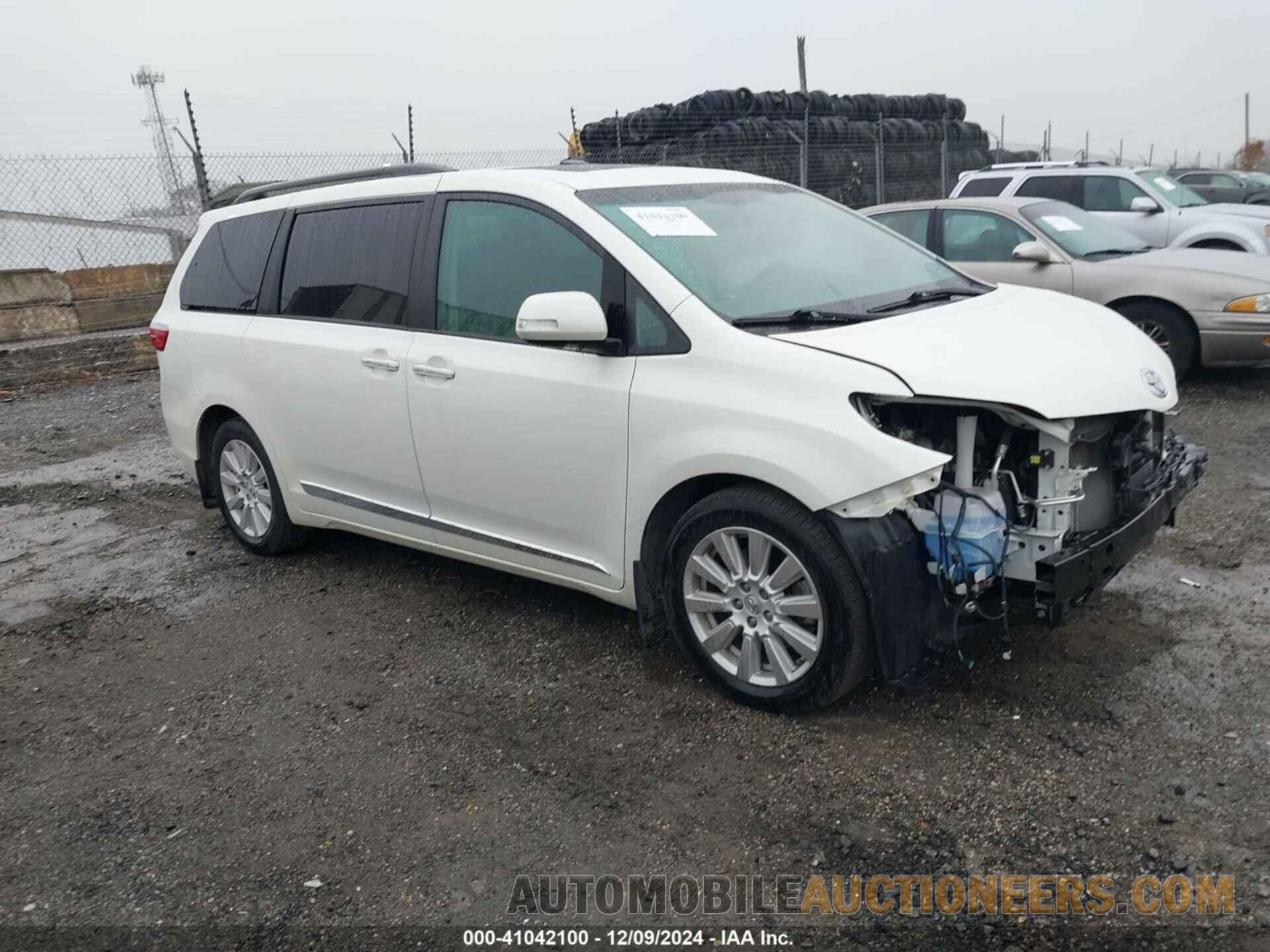 5TDYZ3DC1HS871996 TOYOTA SIENNA 2017