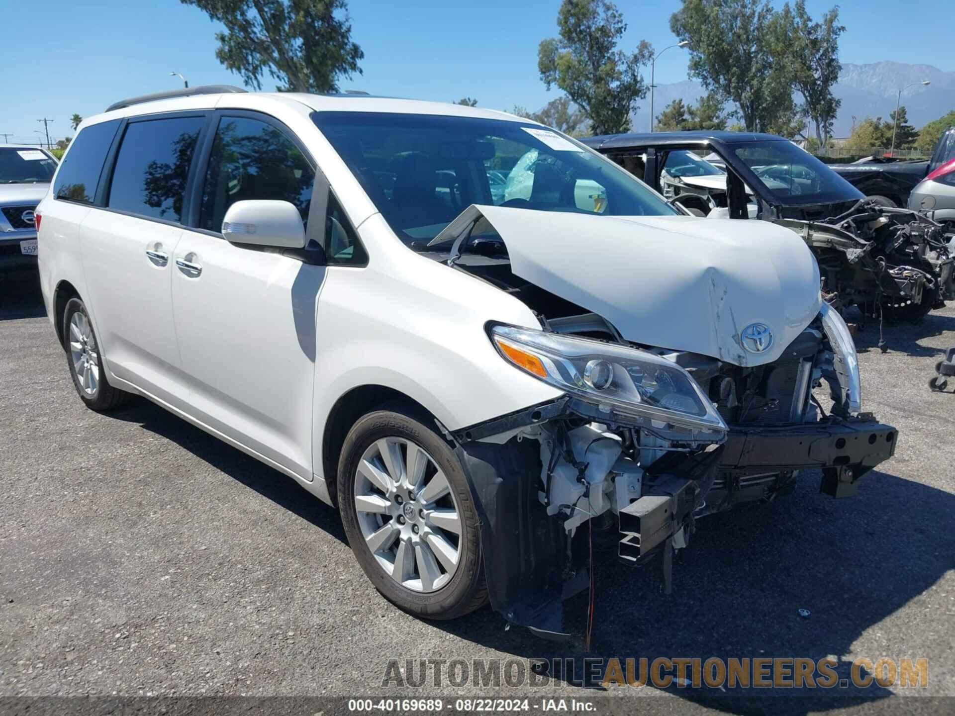 5TDYZ3DC1HS878592 TOYOTA SIENNA 2017