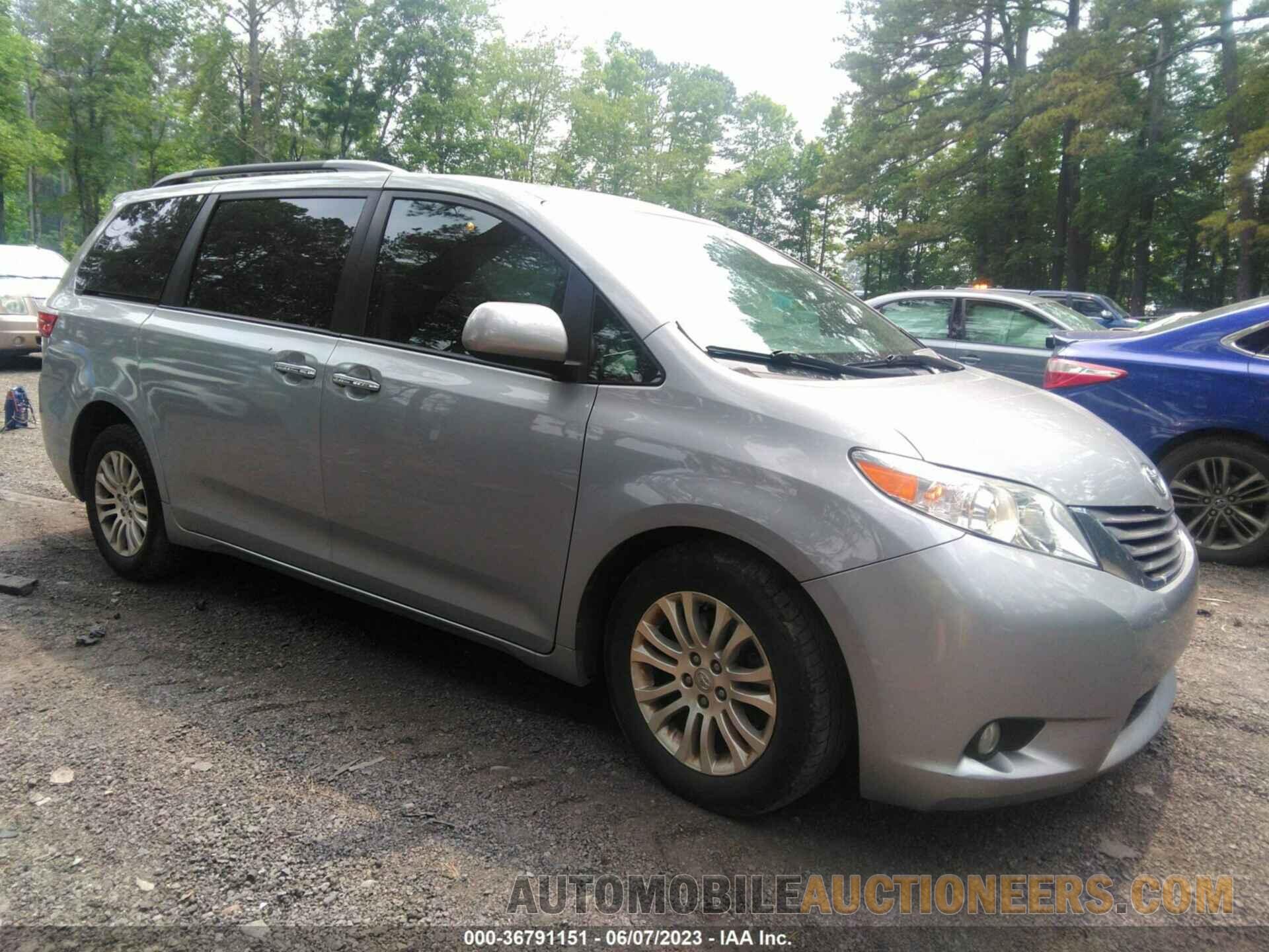 5TDYZ3DC2HS791588 TOYOTA SIENNA 2017