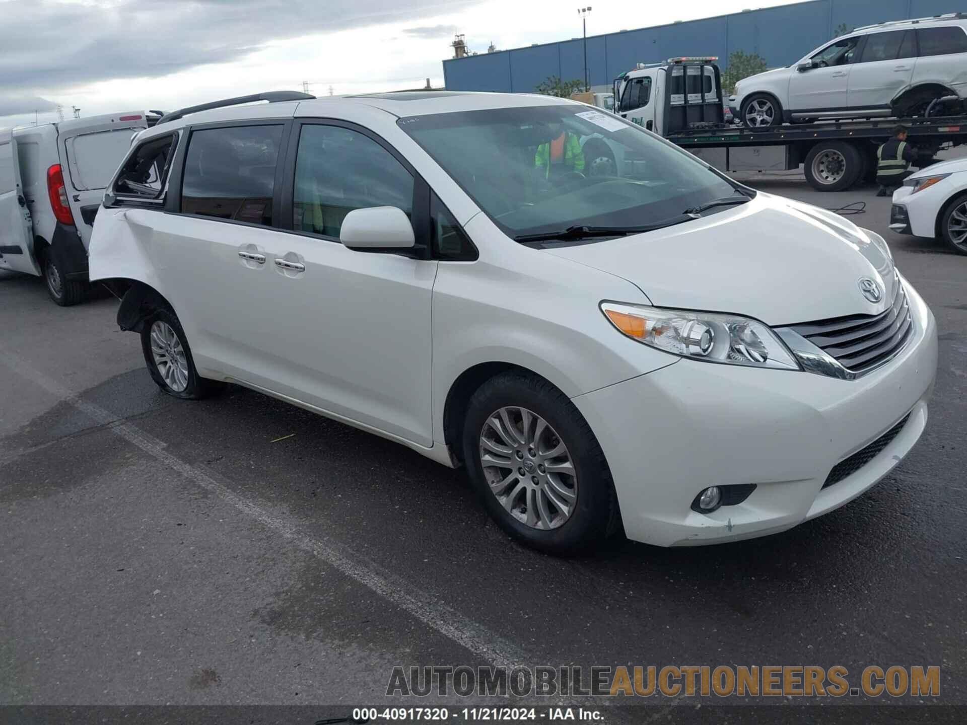 5TDYZ3DC2HS793423 TOYOTA SIENNA 2017