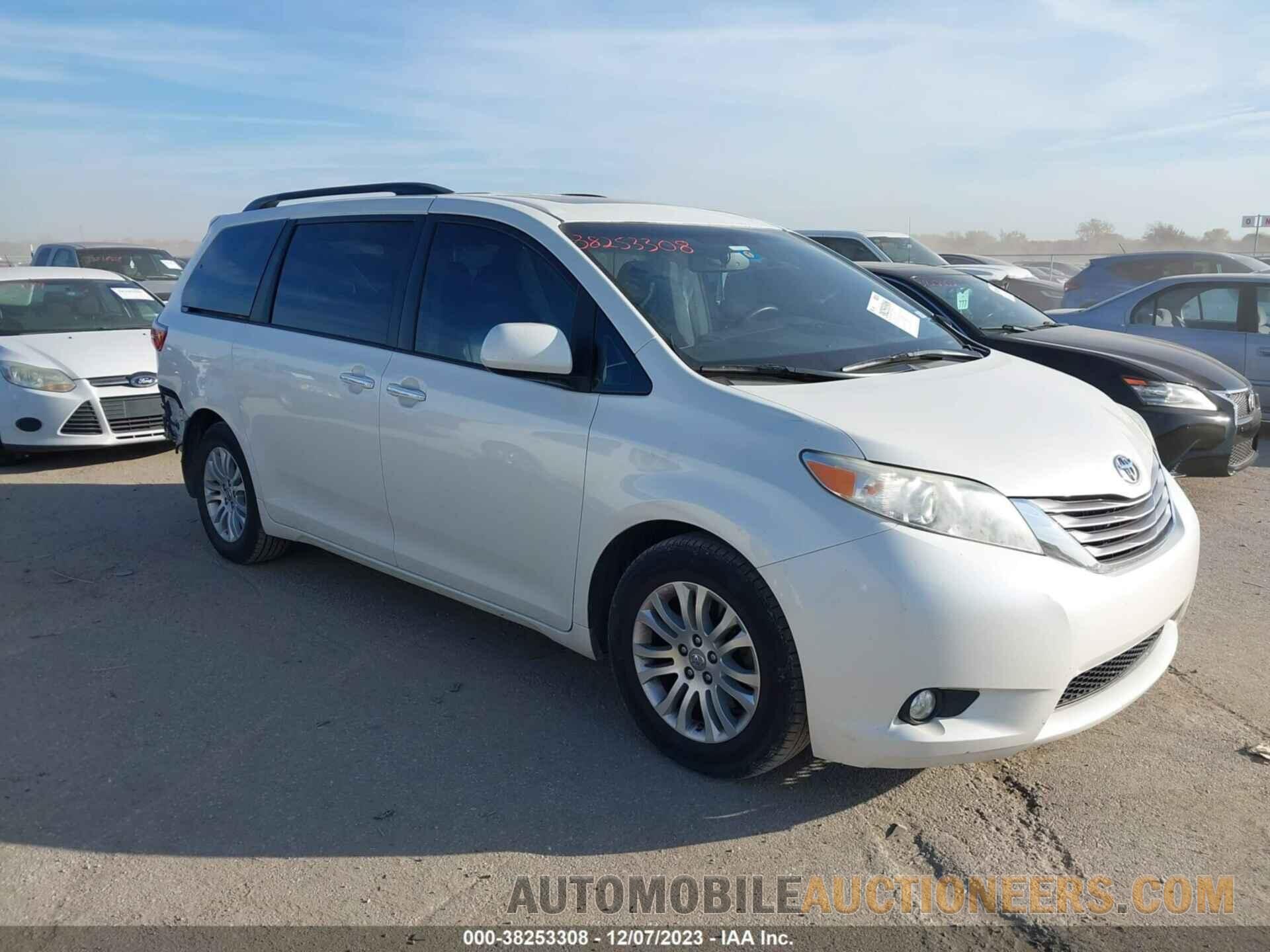 5TDYZ3DC2HS815162 TOYOTA SIENNA 2017