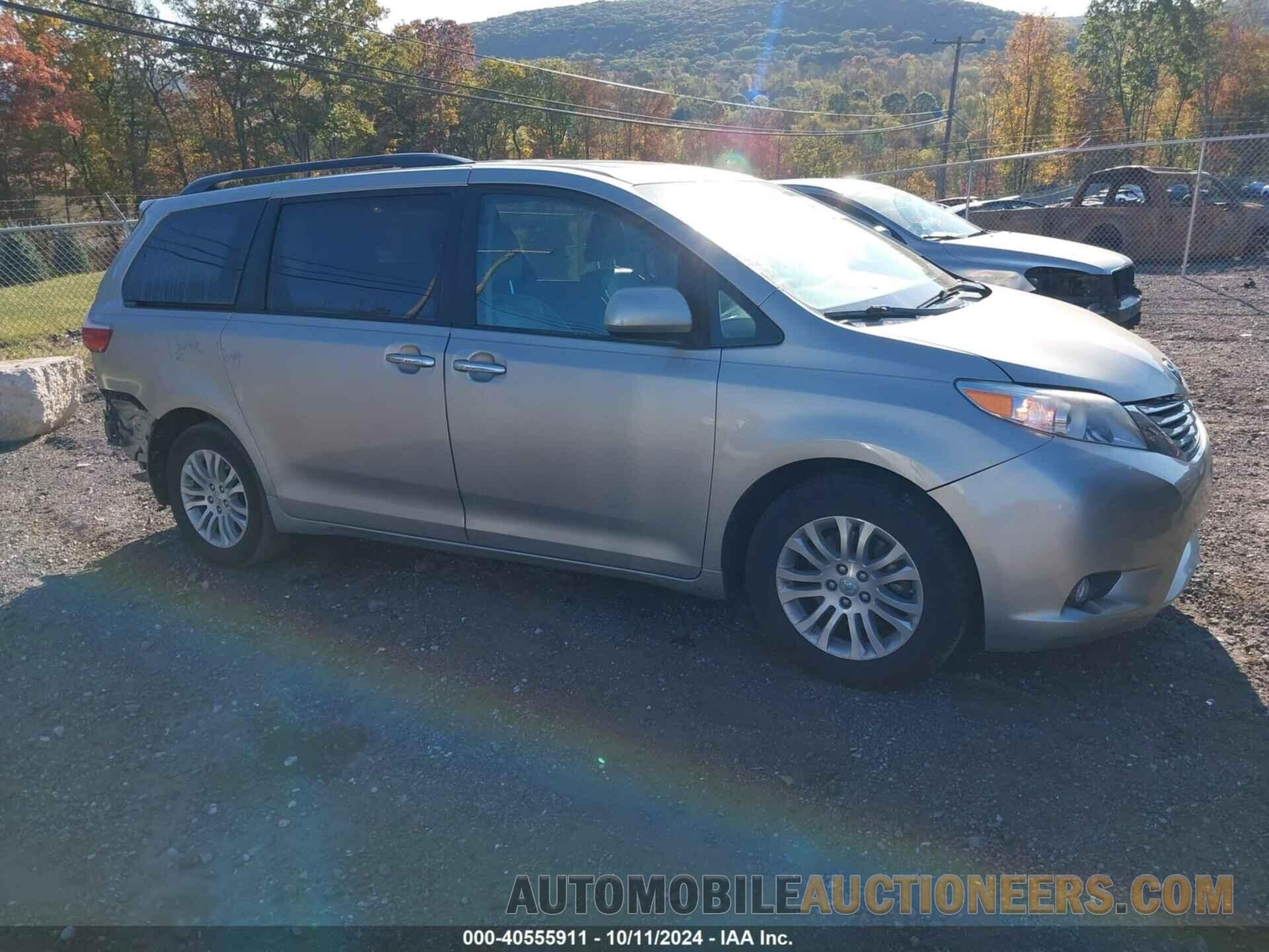 5TDYZ3DC2HS833614 TOYOTA SIENNA 2017