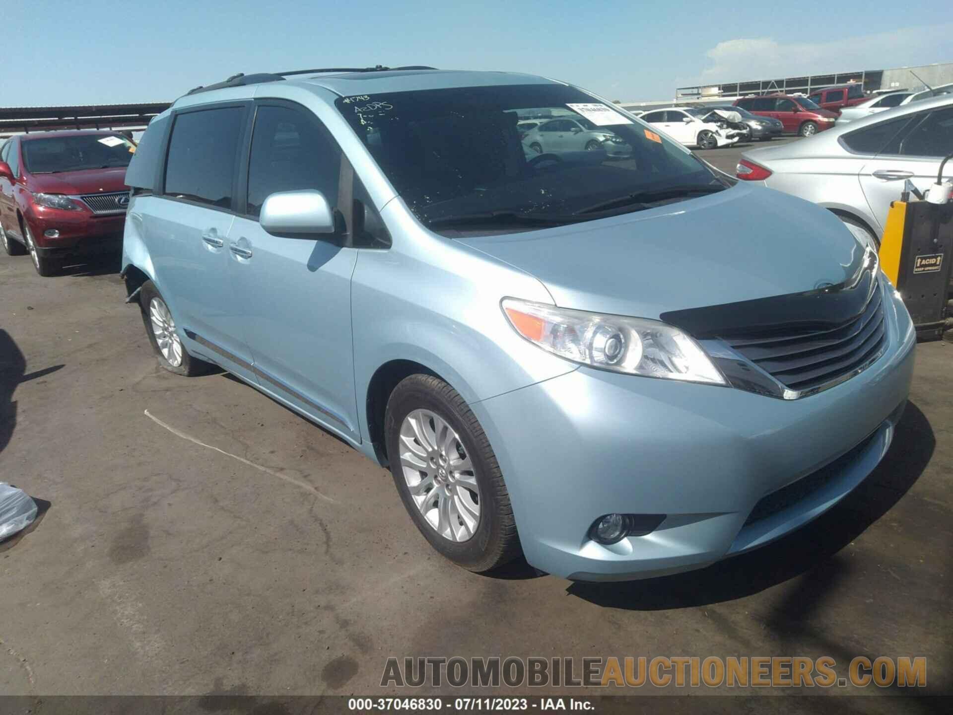 5TDYZ3DC2HS839722 TOYOTA SIENNA 2017