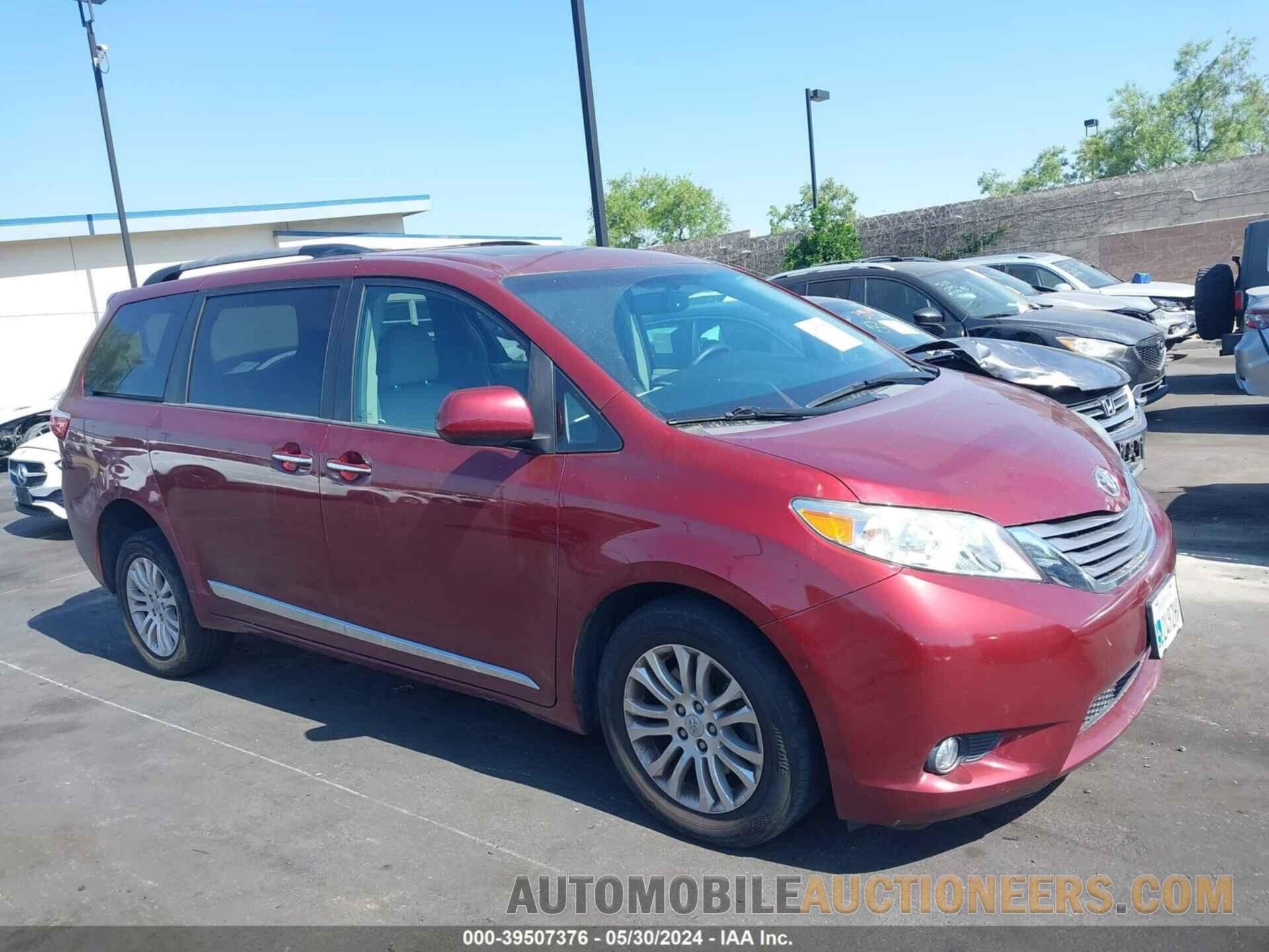 5TDYZ3DC2HS853507 TOYOTA SIENNA 2017