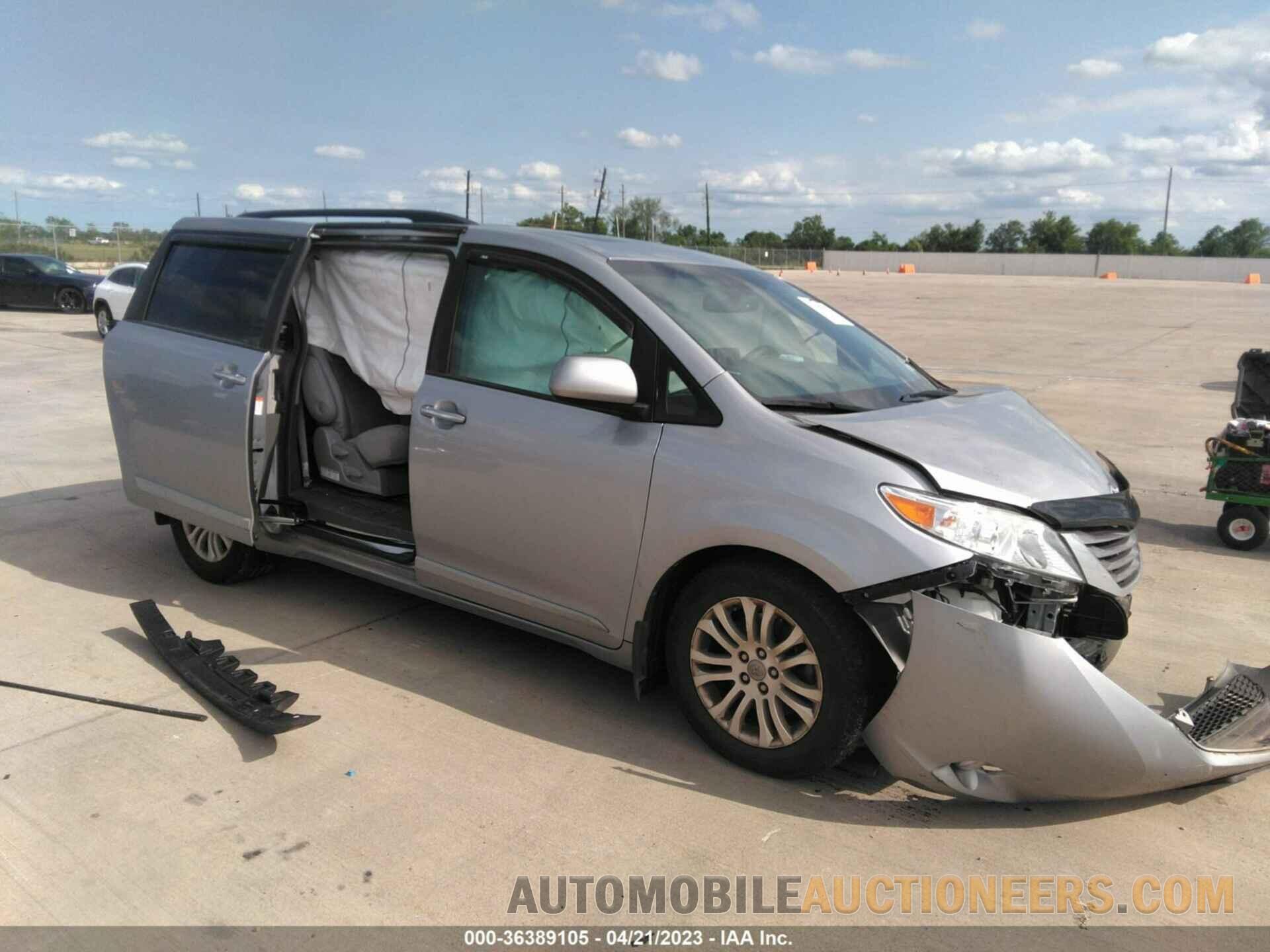 5TDYZ3DC2HS885809 TOYOTA SIENNA 2017