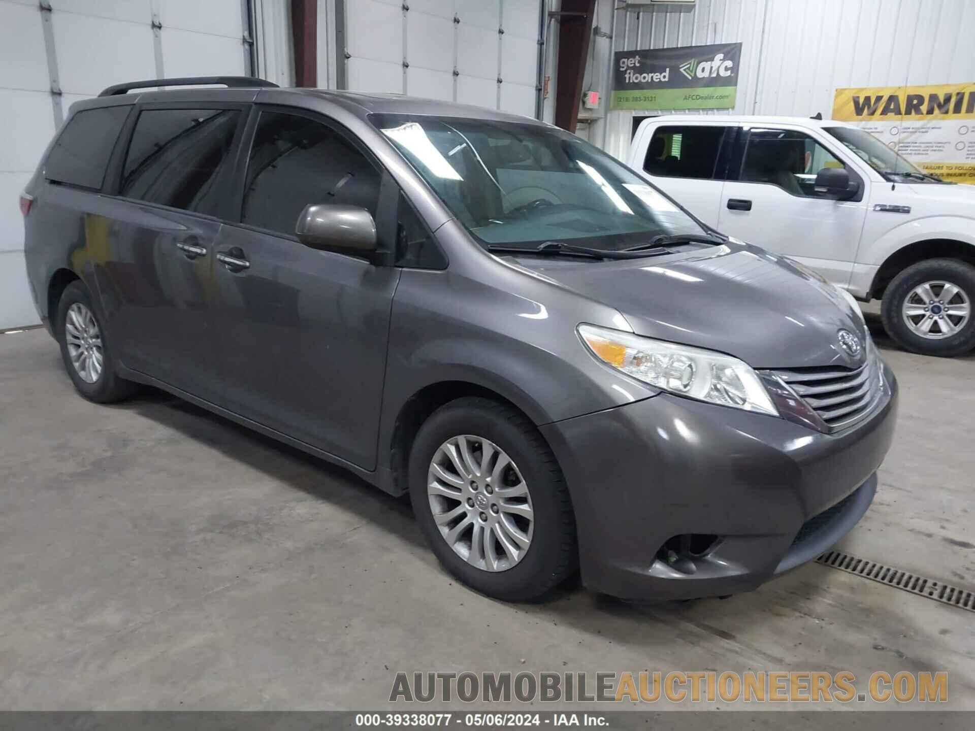 5TDYZ3DC2HS887494 TOYOTA SIENNA 2017