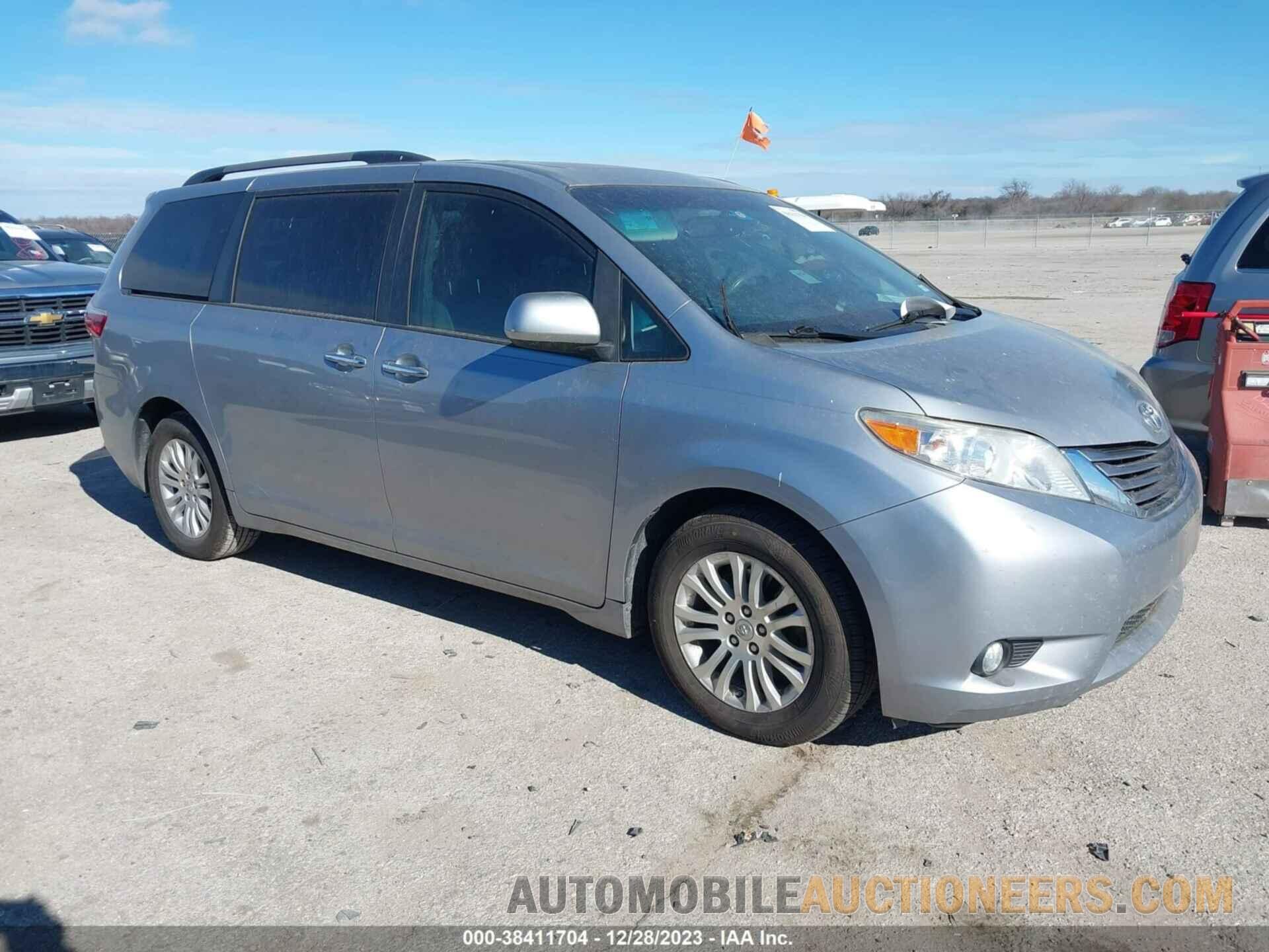 5TDYZ3DC2HS890217 TOYOTA SIENNA 2017