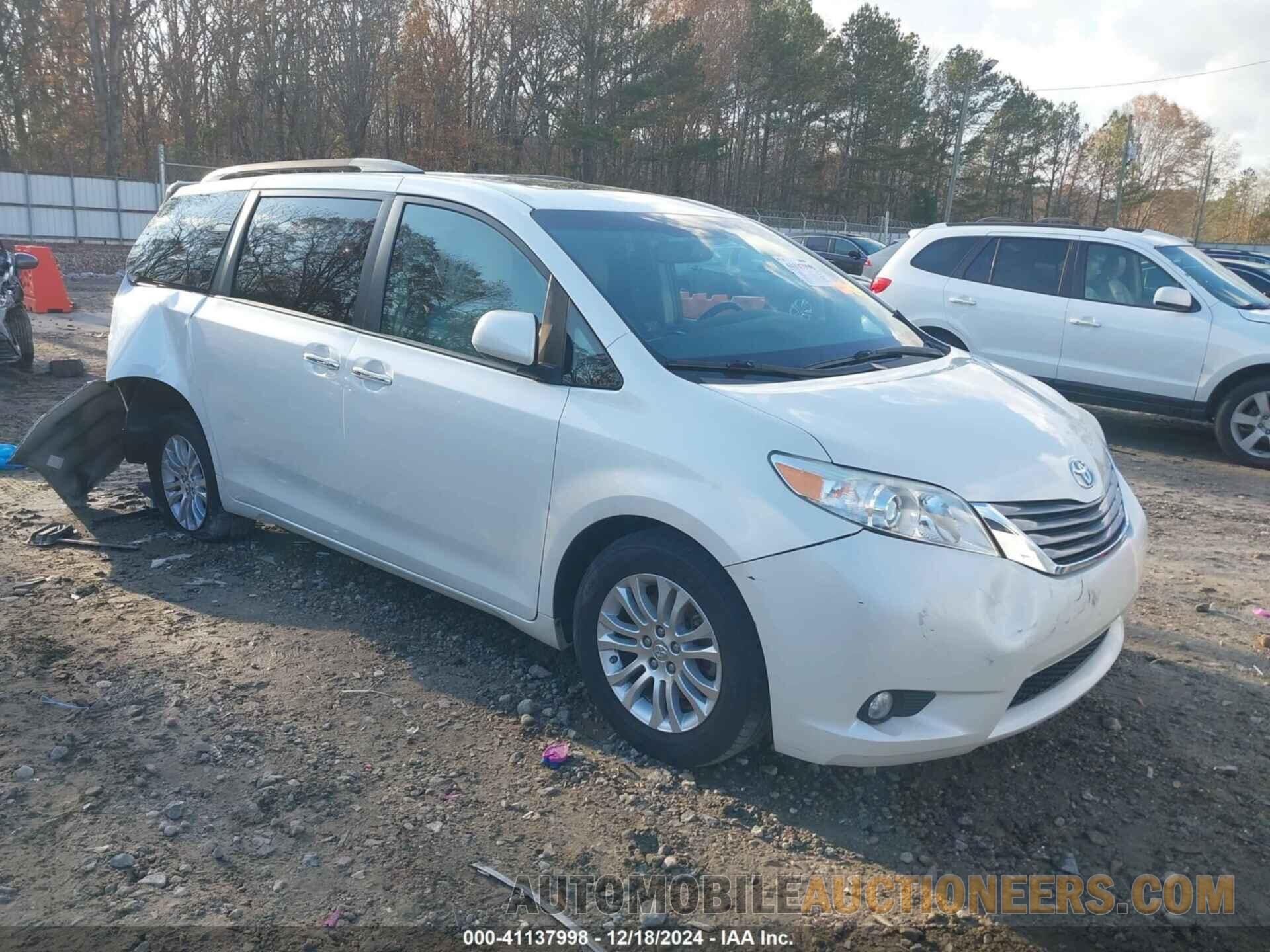 5TDYZ3DC3HS772192 TOYOTA SIENNA 2017