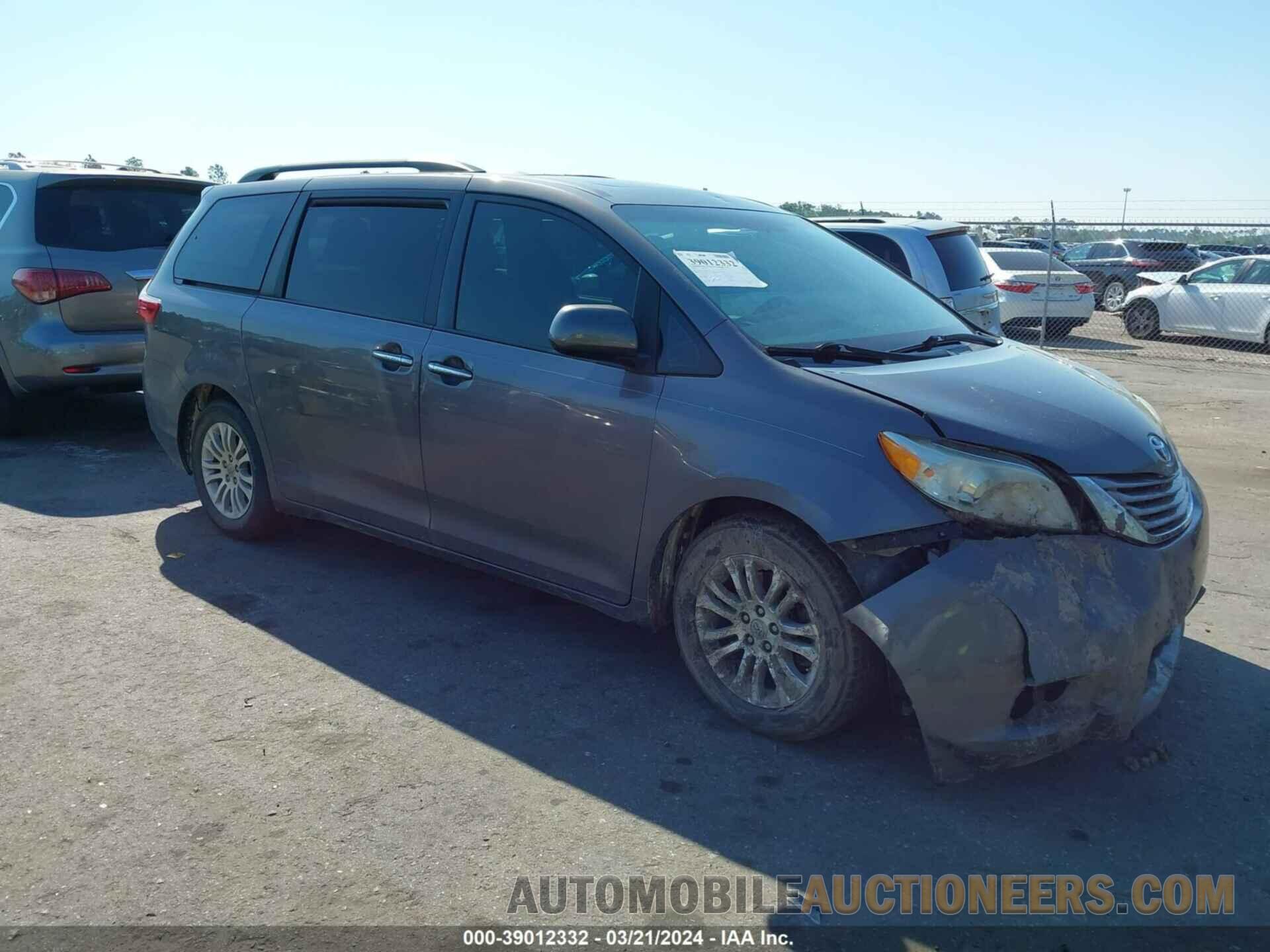 5TDYZ3DC3HS801626 TOYOTA SIENNA 2017