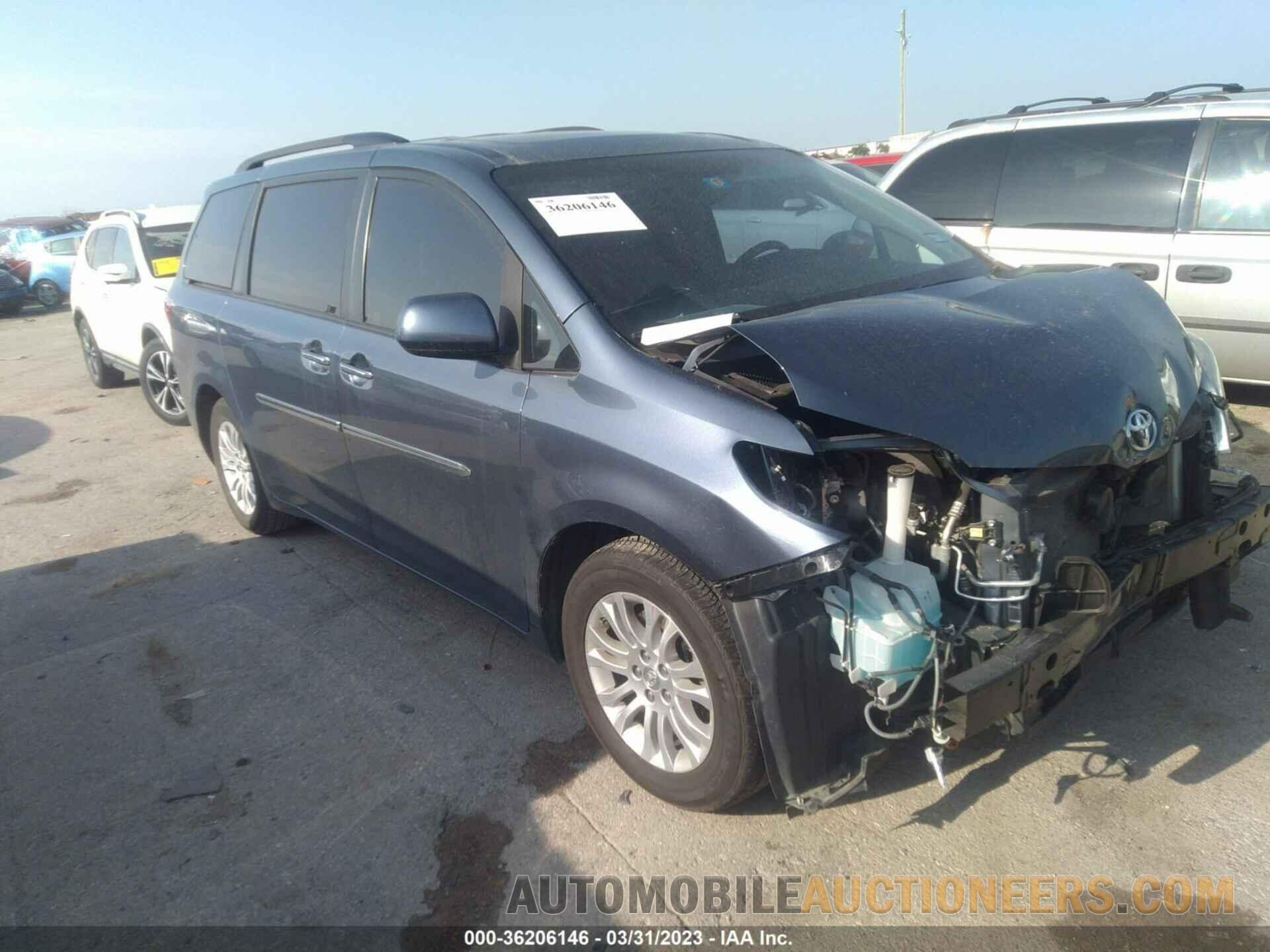 5TDYZ3DC3HS823125 TOYOTA SIENNA 2017