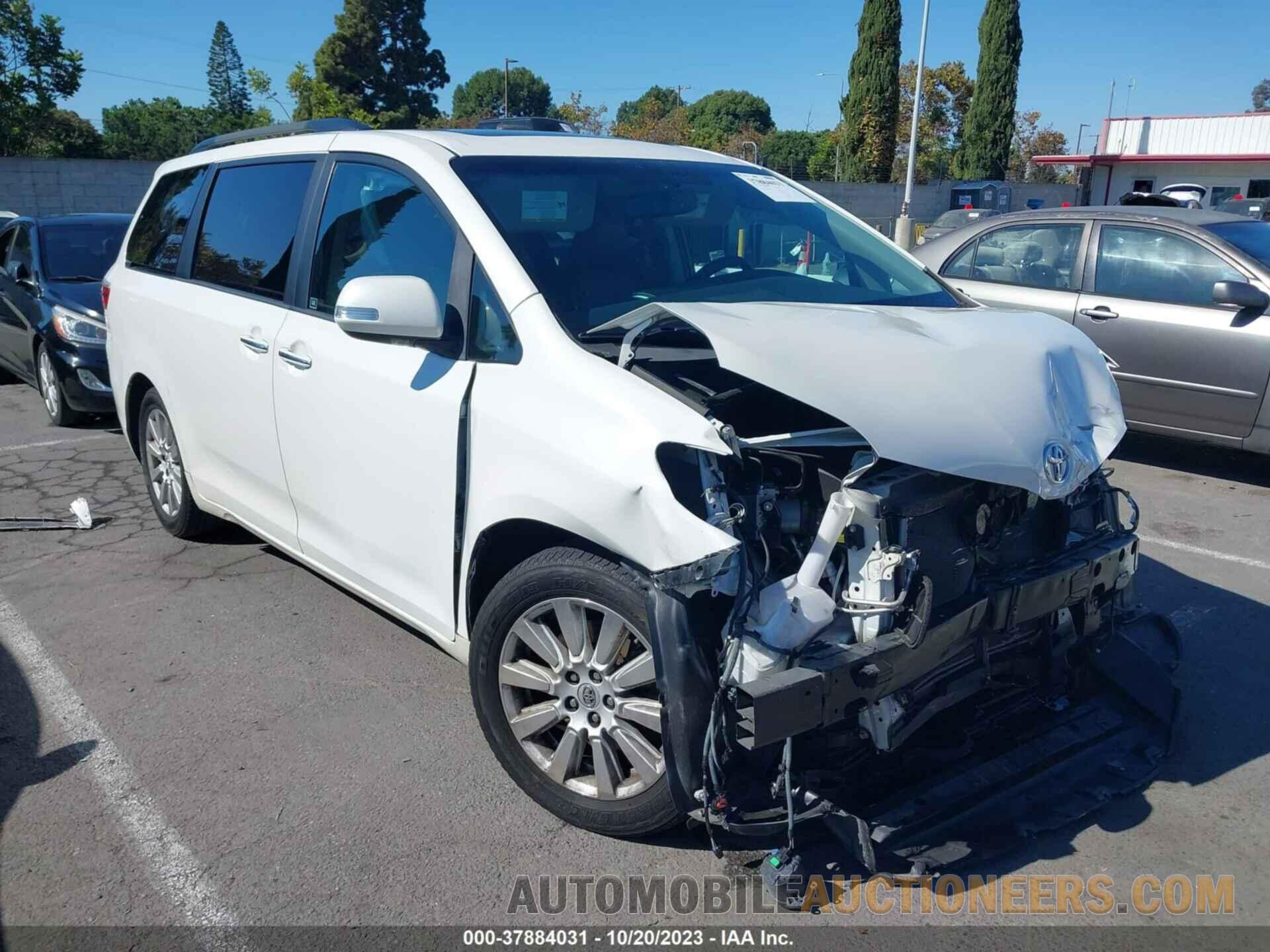 5TDYZ3DC3HS855038 TOYOTA SIENNA 2017