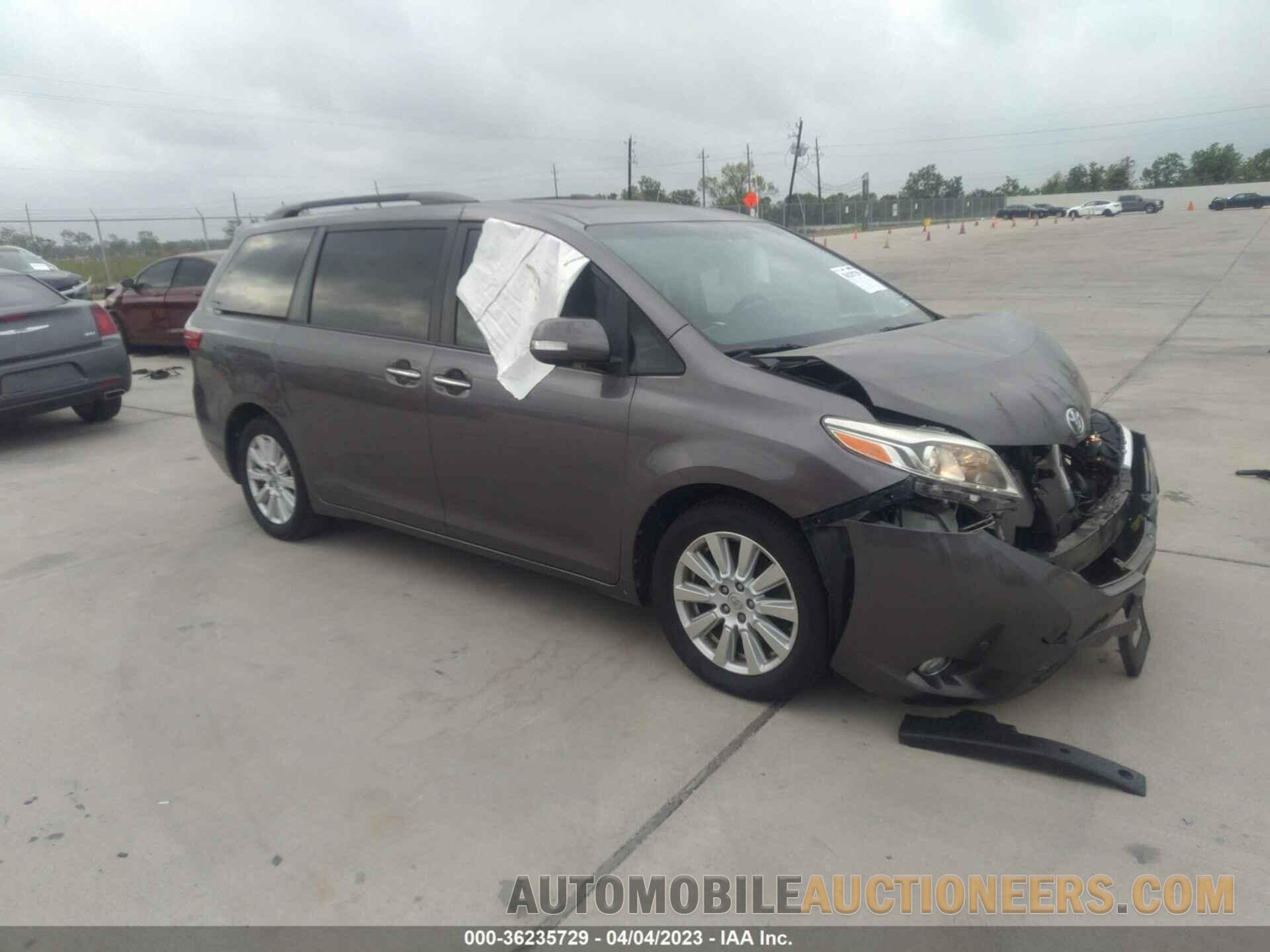 5TDYZ3DC3HS860630 TOYOTA SIENNA 2017