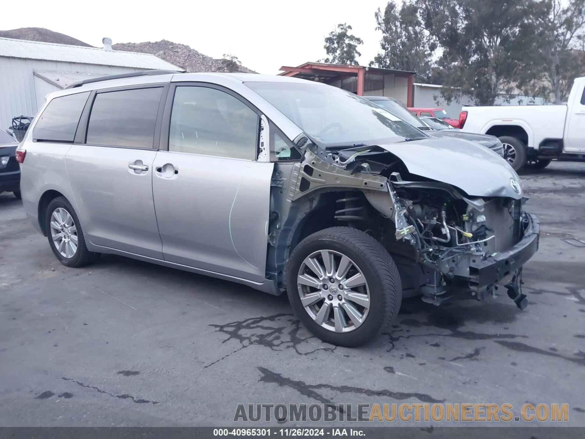 5TDYZ3DC3HS875564 TOYOTA SIENNA 2017