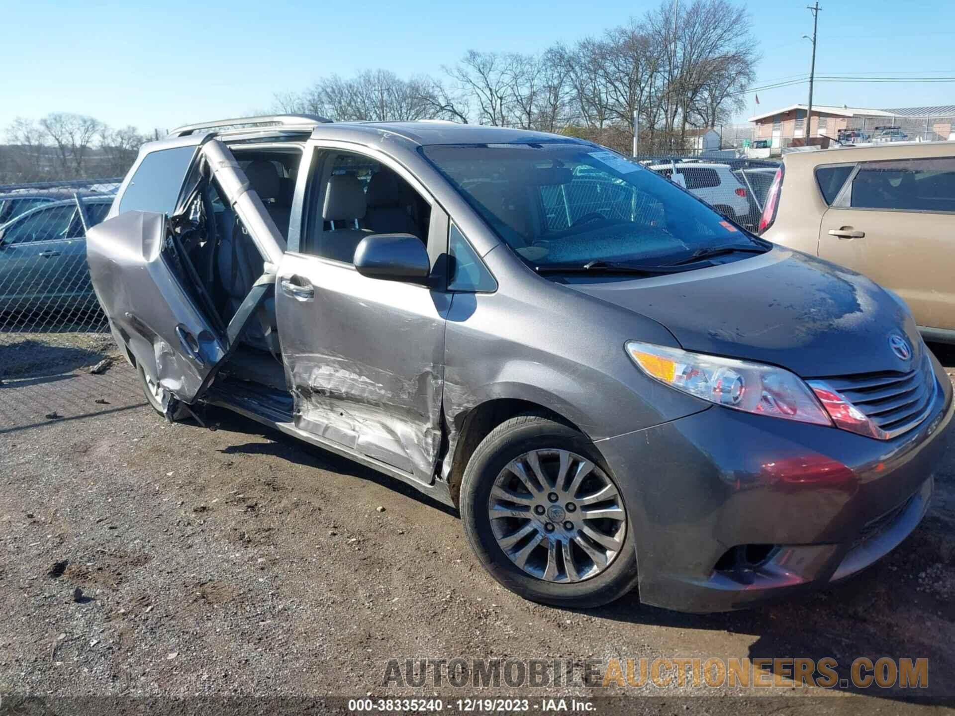 5TDYZ3DC3HS878660 TOYOTA SIENNA 2017