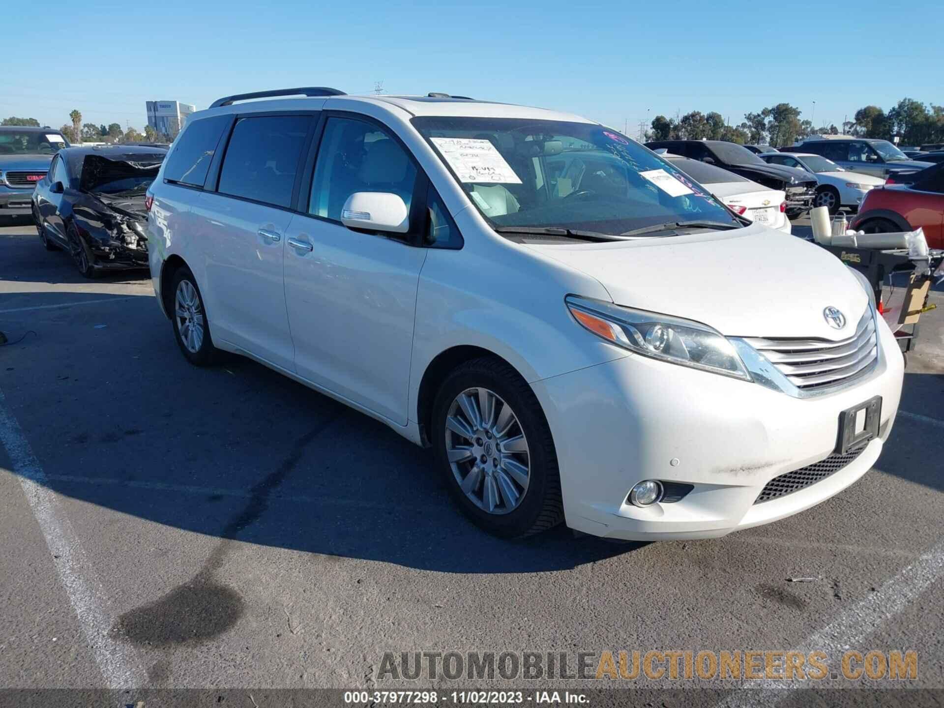 5TDYZ3DC3HS885544 TOYOTA SIENNA 2017