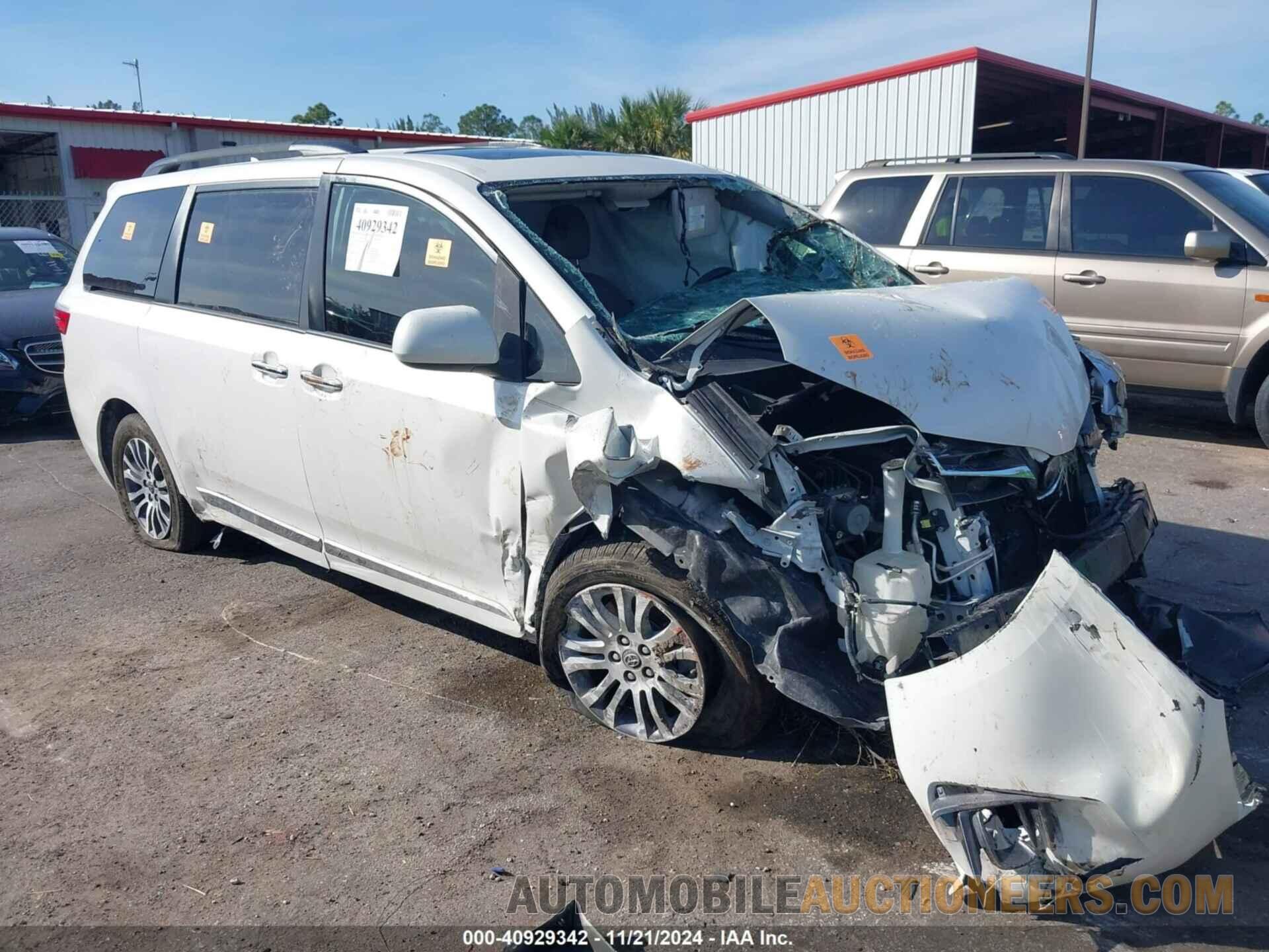 5TDYZ3DC3JS913624 TOYOTA SIENNA 2018