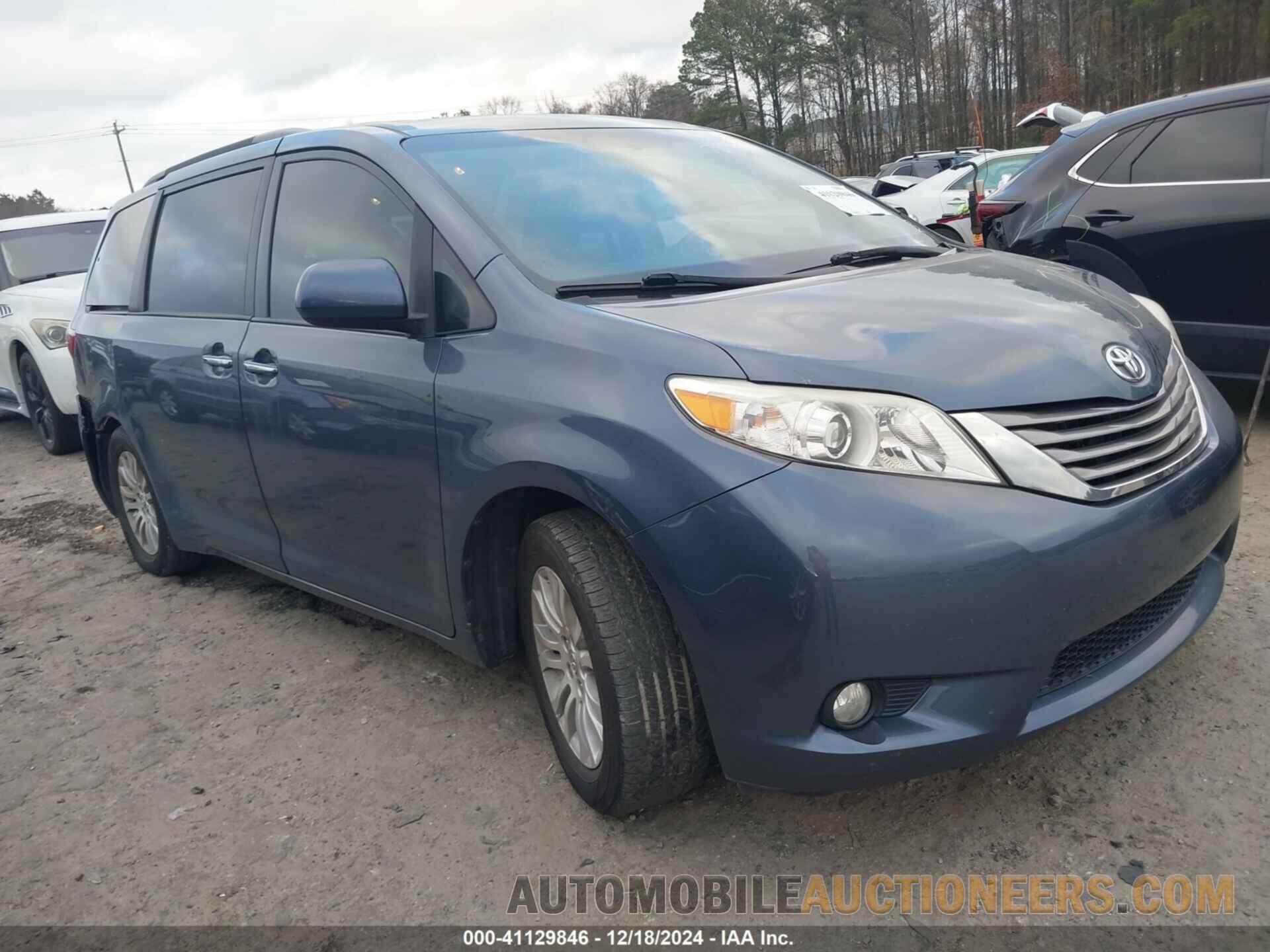 5TDYZ3DC4HS769463 TOYOTA SIENNA 2017