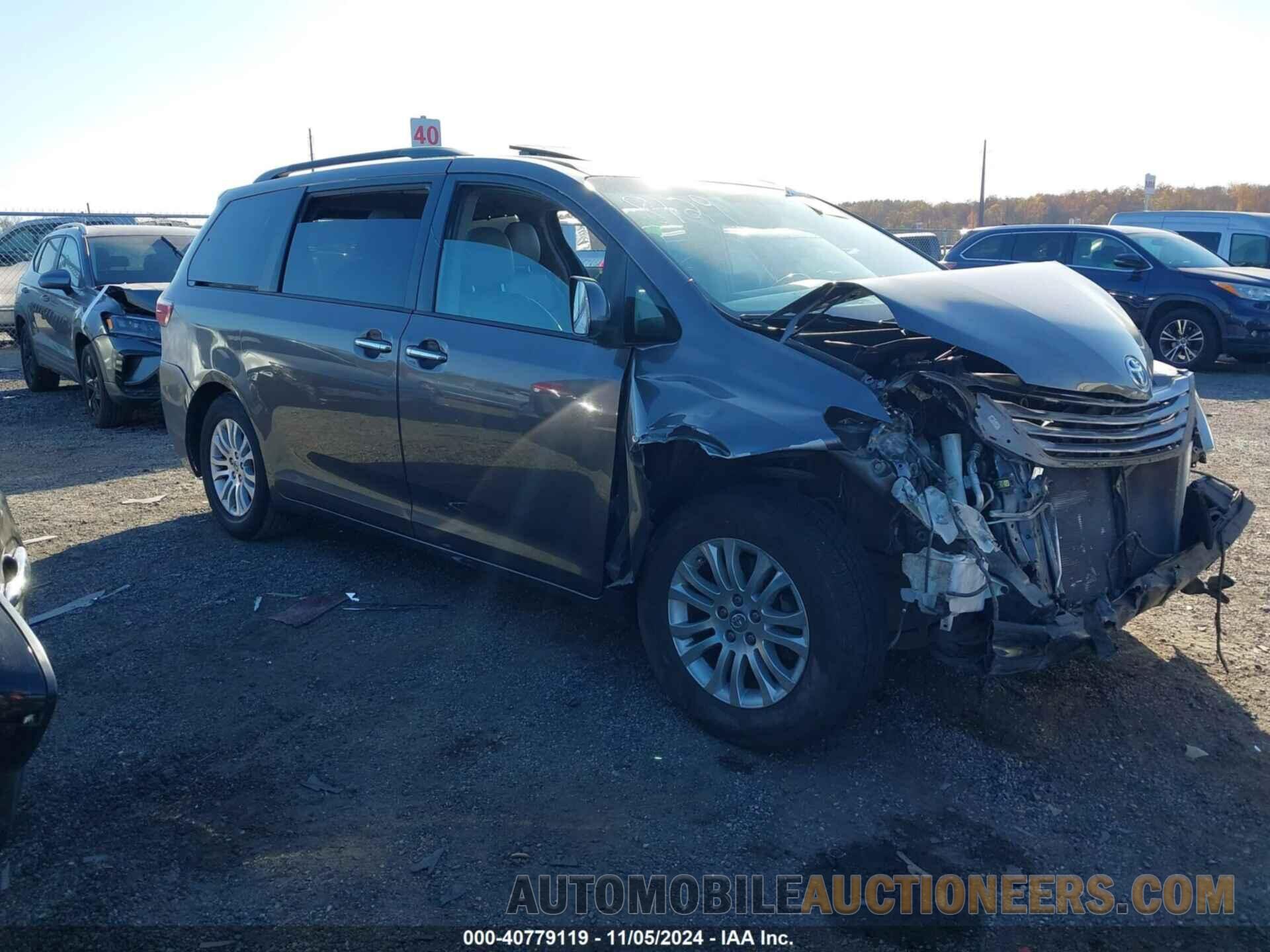 5TDYZ3DC4HS778129 TOYOTA SIENNA 2017