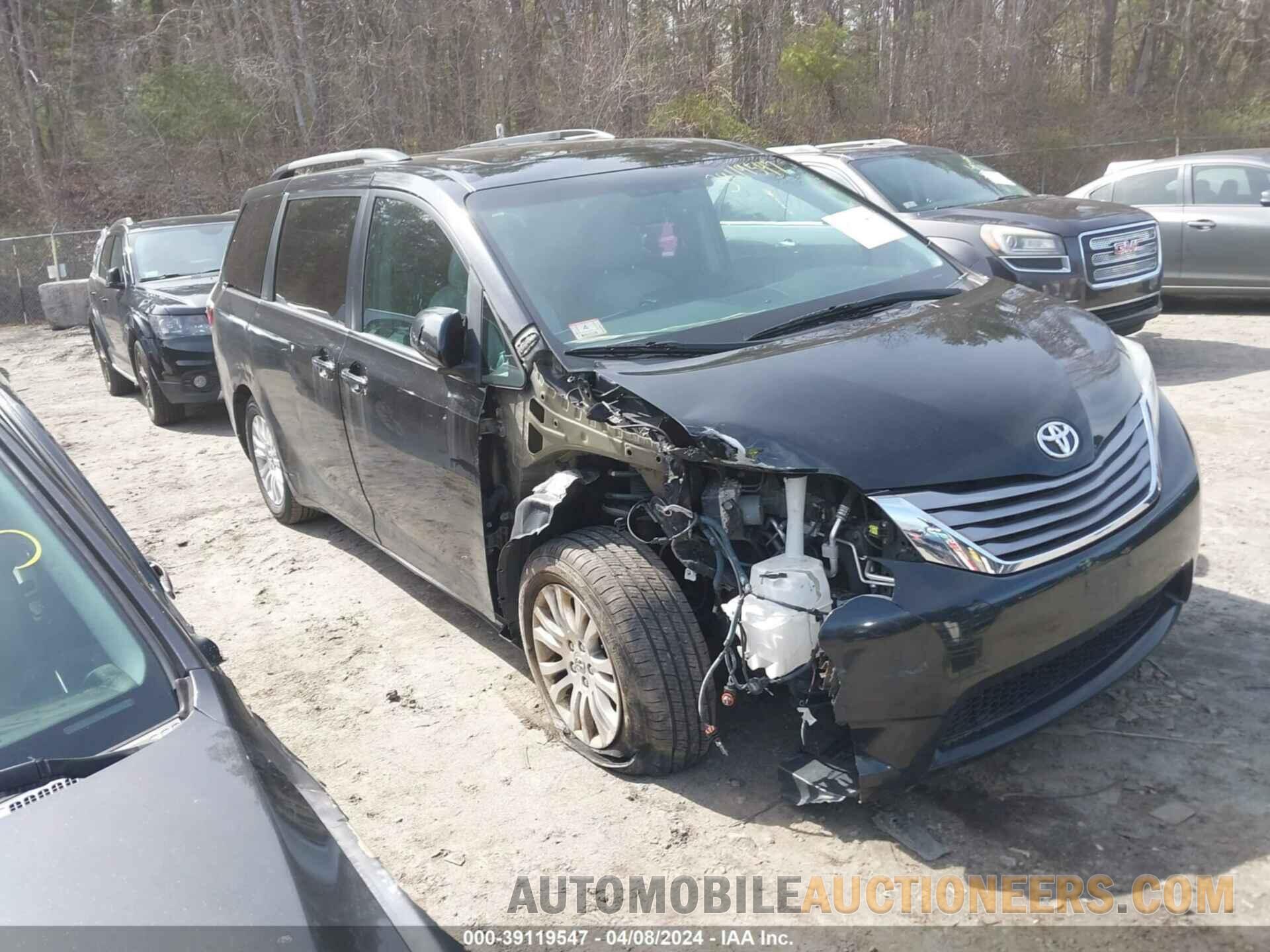 5TDYZ3DC4HS788028 TOYOTA SIENNA 2017