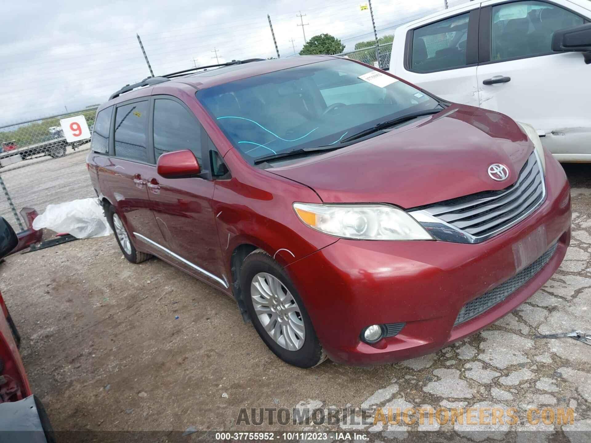 5TDYZ3DC4HS788238 TOYOTA SIENNA 2017