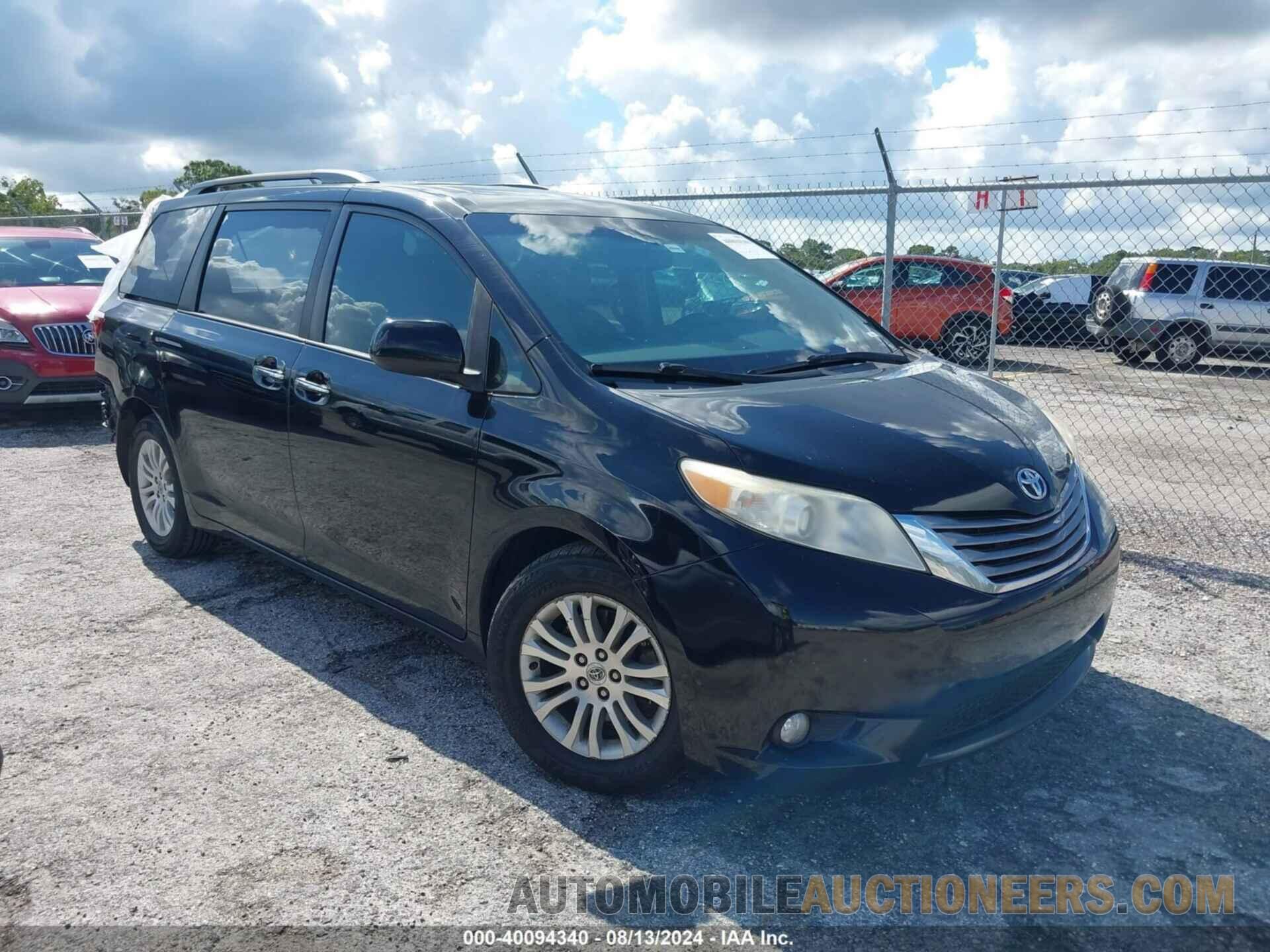 5TDYZ3DC4HS807211 TOYOTA SIENNA 2017