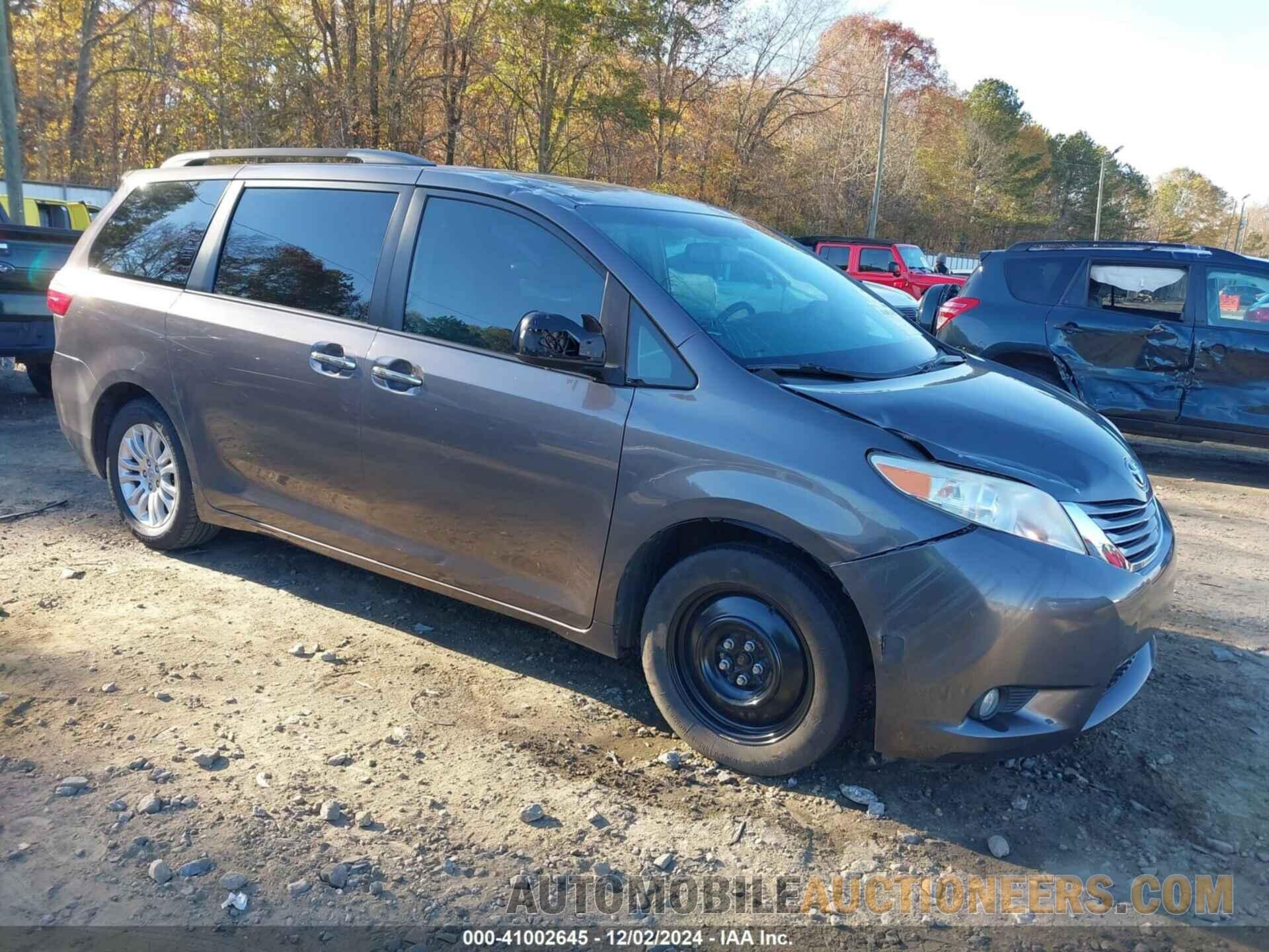 5TDYZ3DC4HS826051 TOYOTA SIENNA 2017