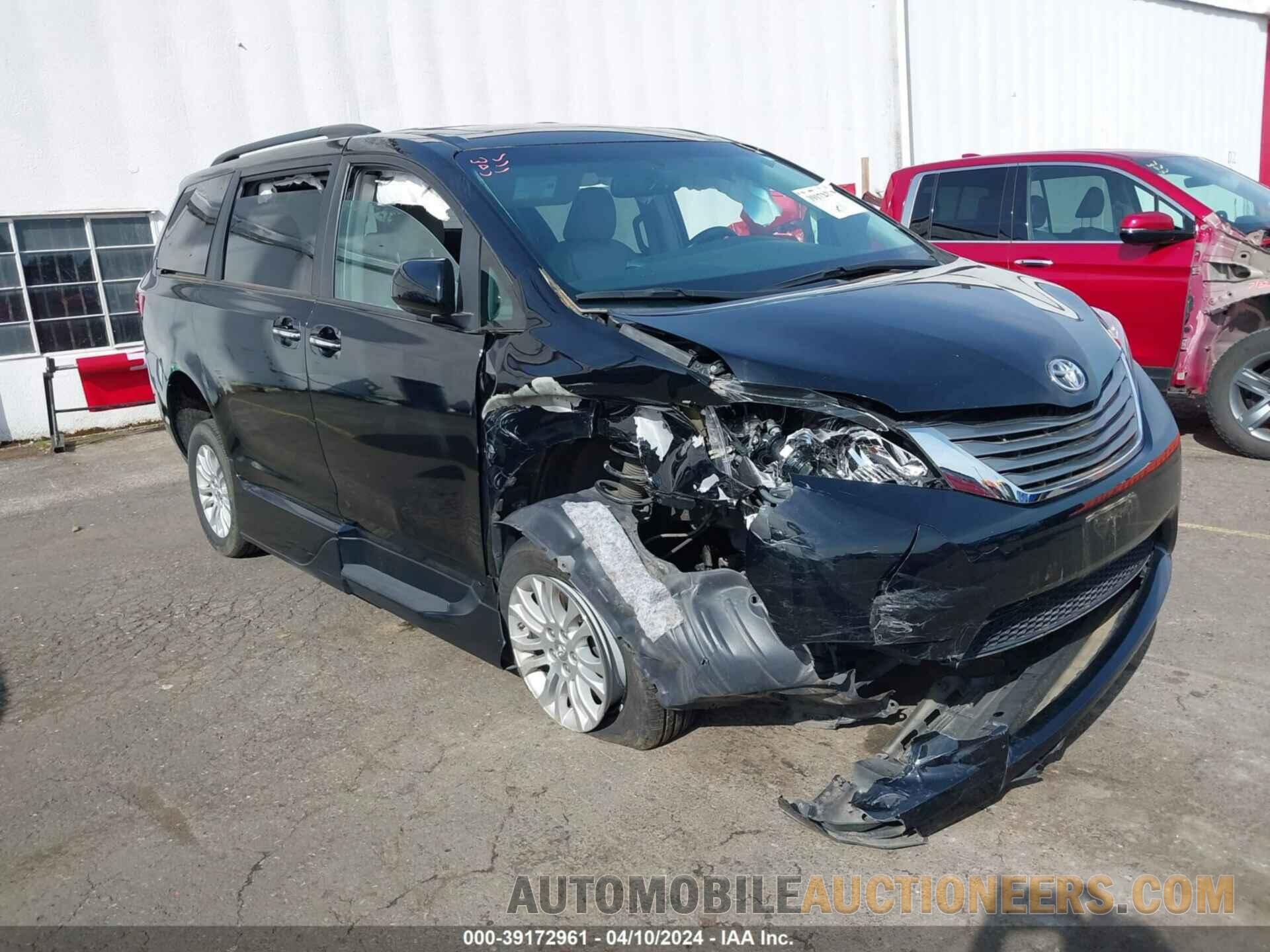 5TDYZ3DC4HS832593 TOYOTA SIENNA 2017