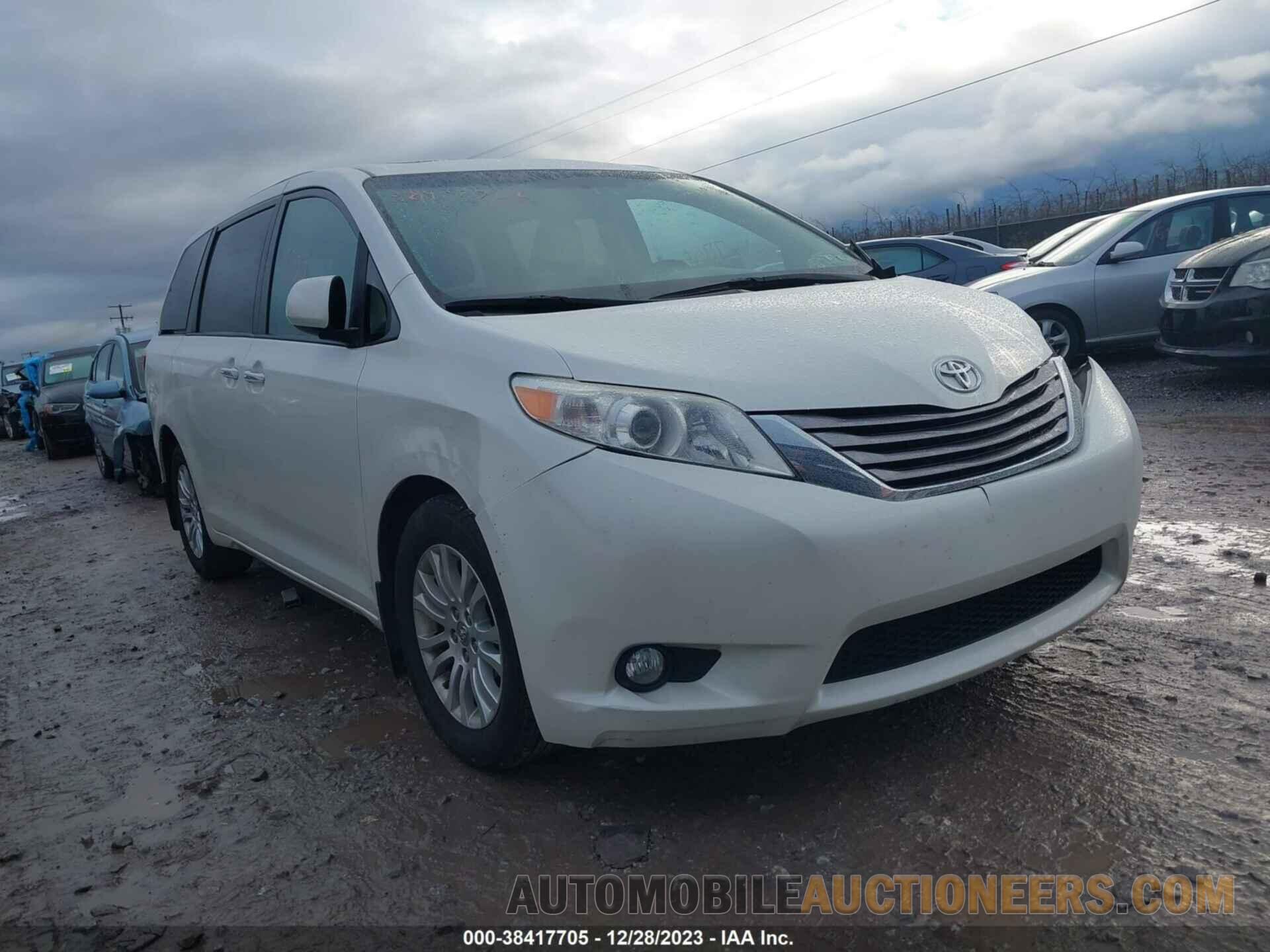 5TDYZ3DC4HS834179 TOYOTA SIENNA 2017