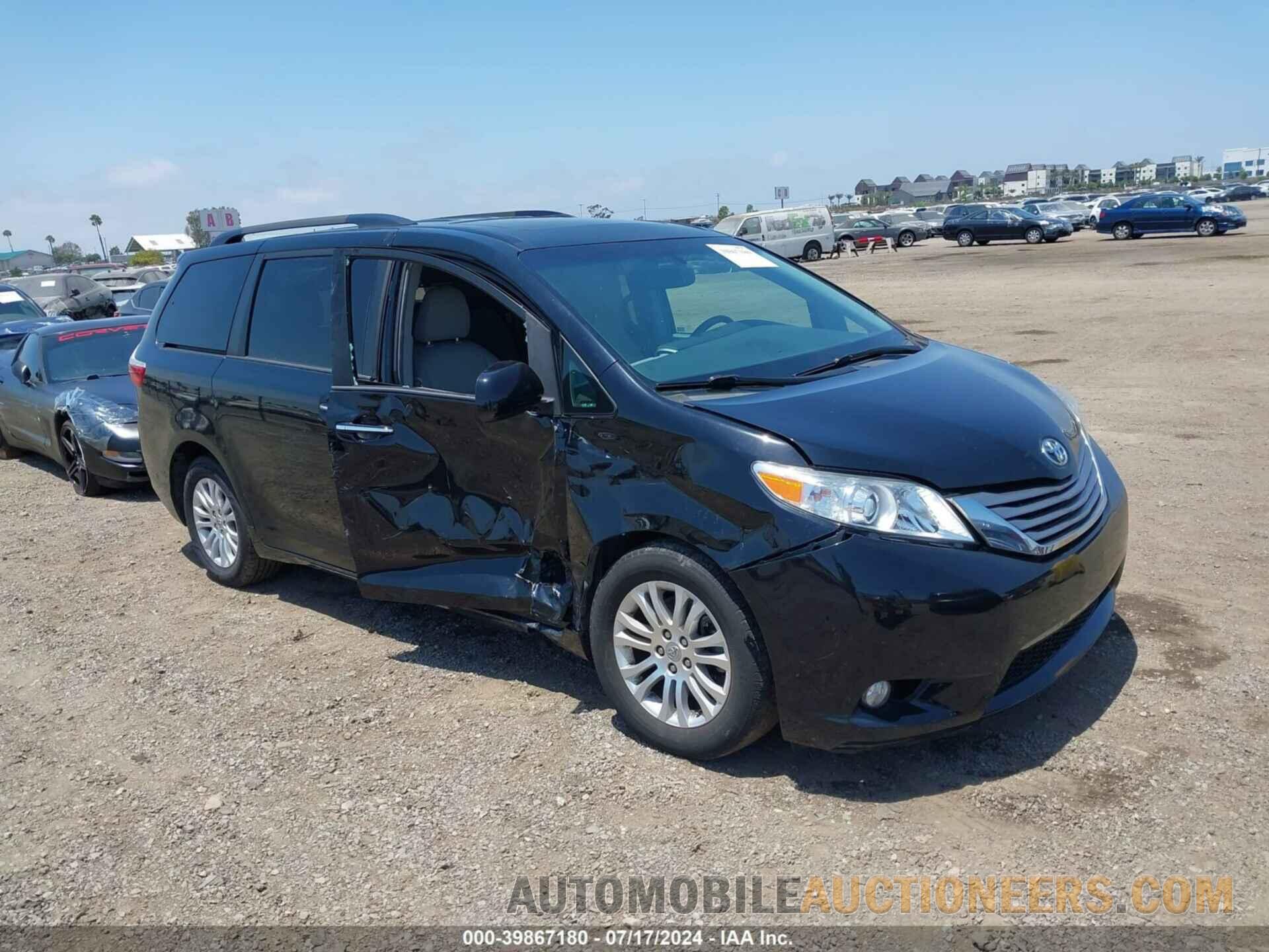 5TDYZ3DC4HS835462 TOYOTA SIENNA 2017