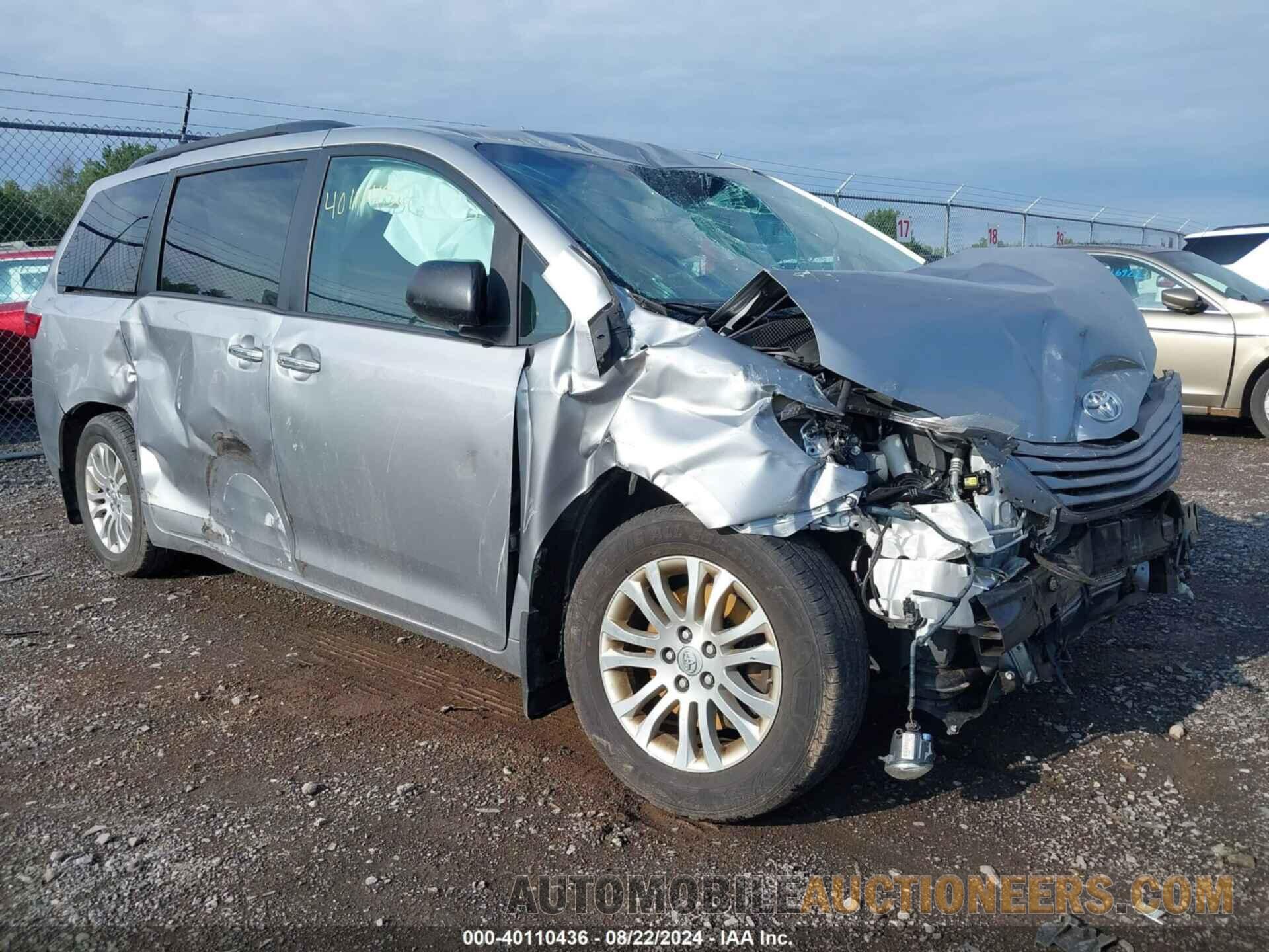 5TDYZ3DC4HS840967 TOYOTA SIENNA 2017