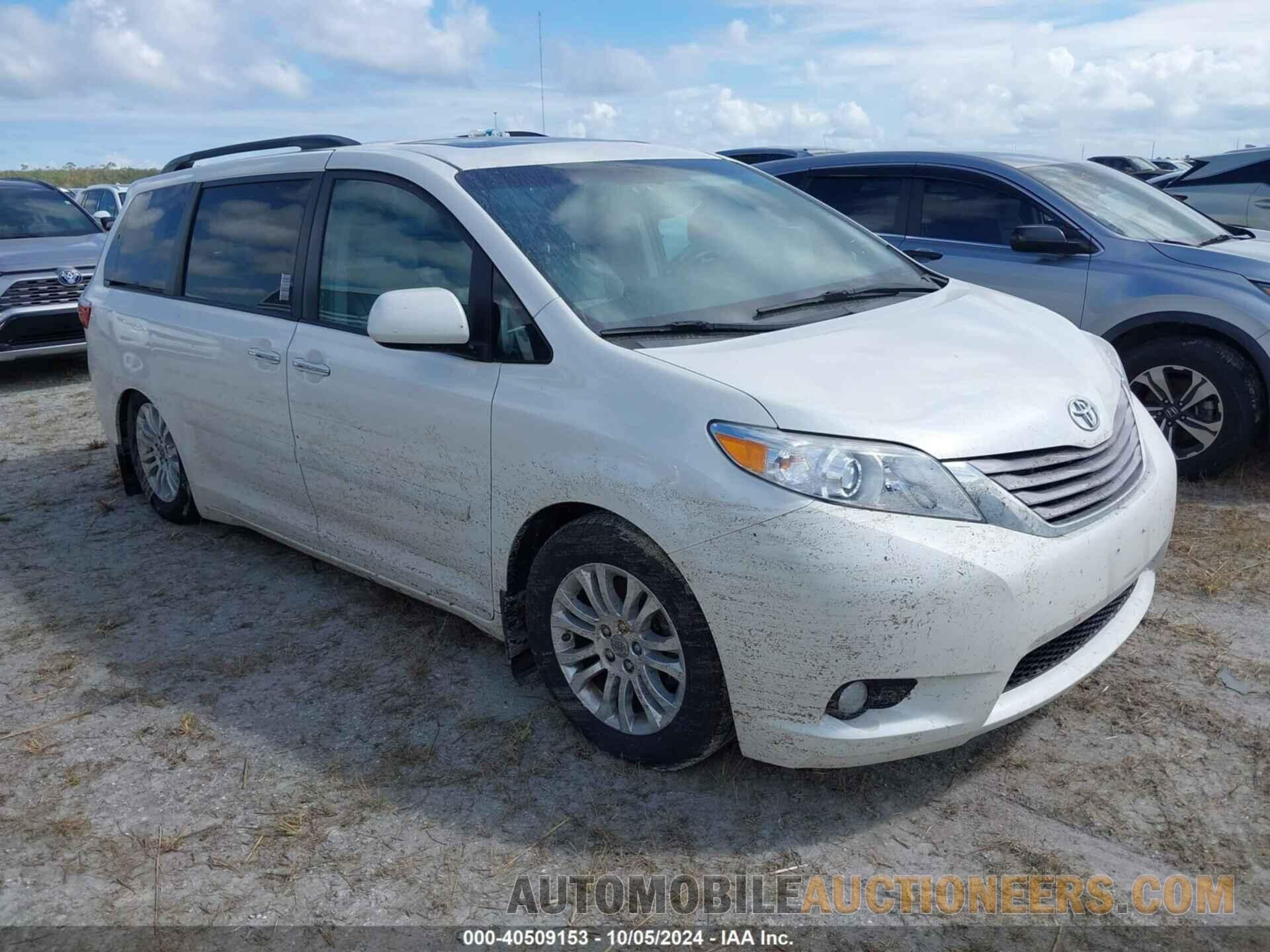 5TDYZ3DC4HS845313 TOYOTA SIENNA 2017