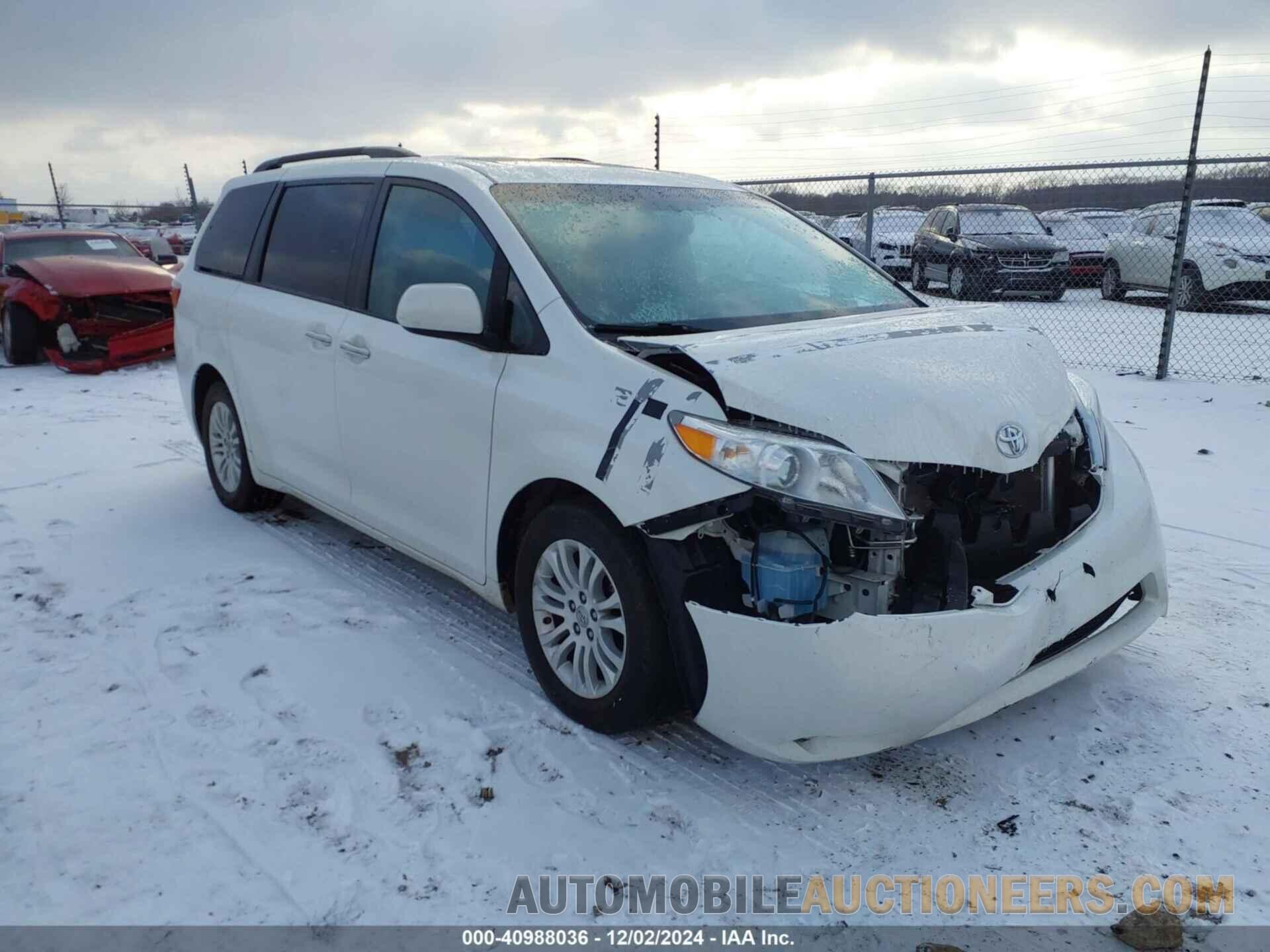 5TDYZ3DC4HS852620 TOYOTA SIENNA 2017