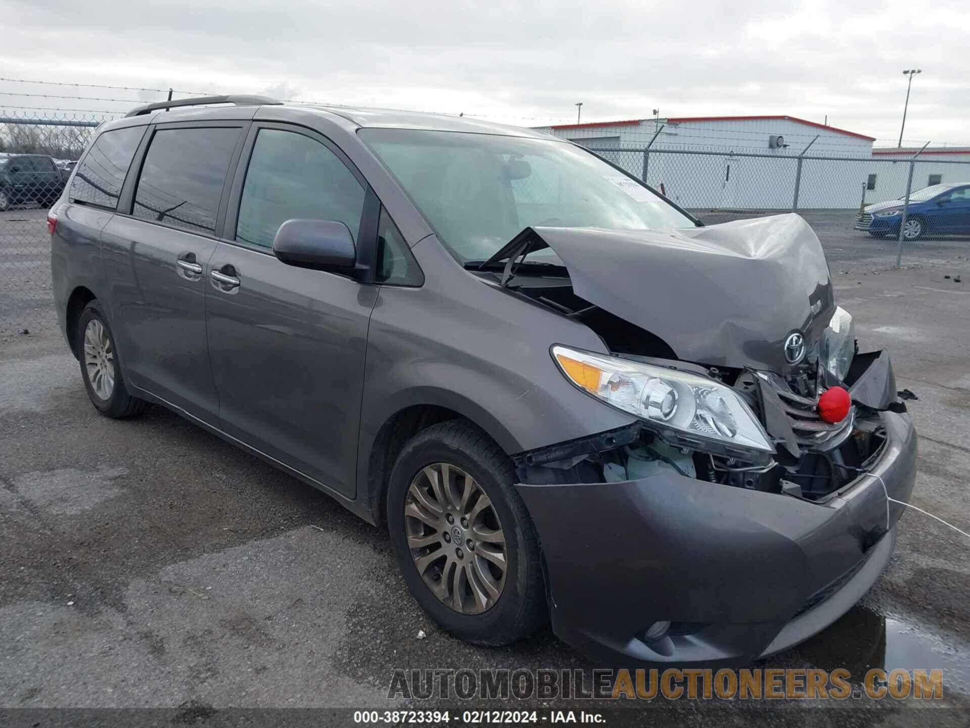 5TDYZ3DC4HS864881 TOYOTA SIENNA 2017