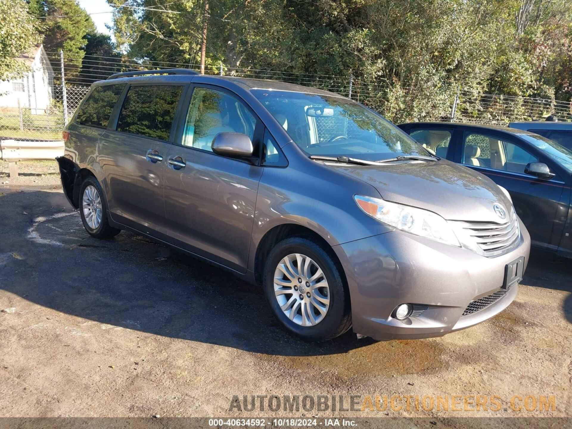 5TDYZ3DC4HS886928 TOYOTA SIENNA 2017