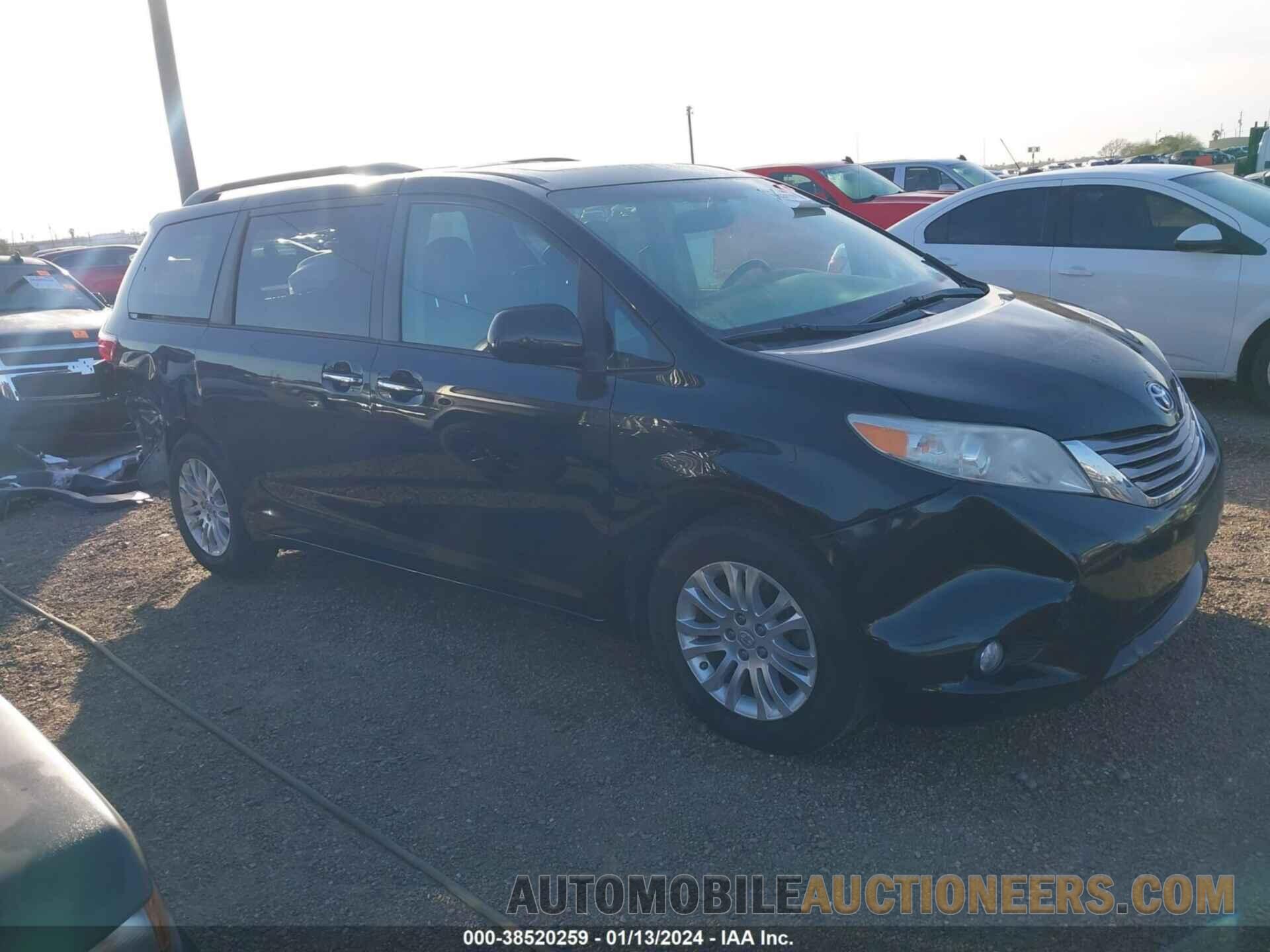 5TDYZ3DC4HS890736 TOYOTA SIENNA 2017