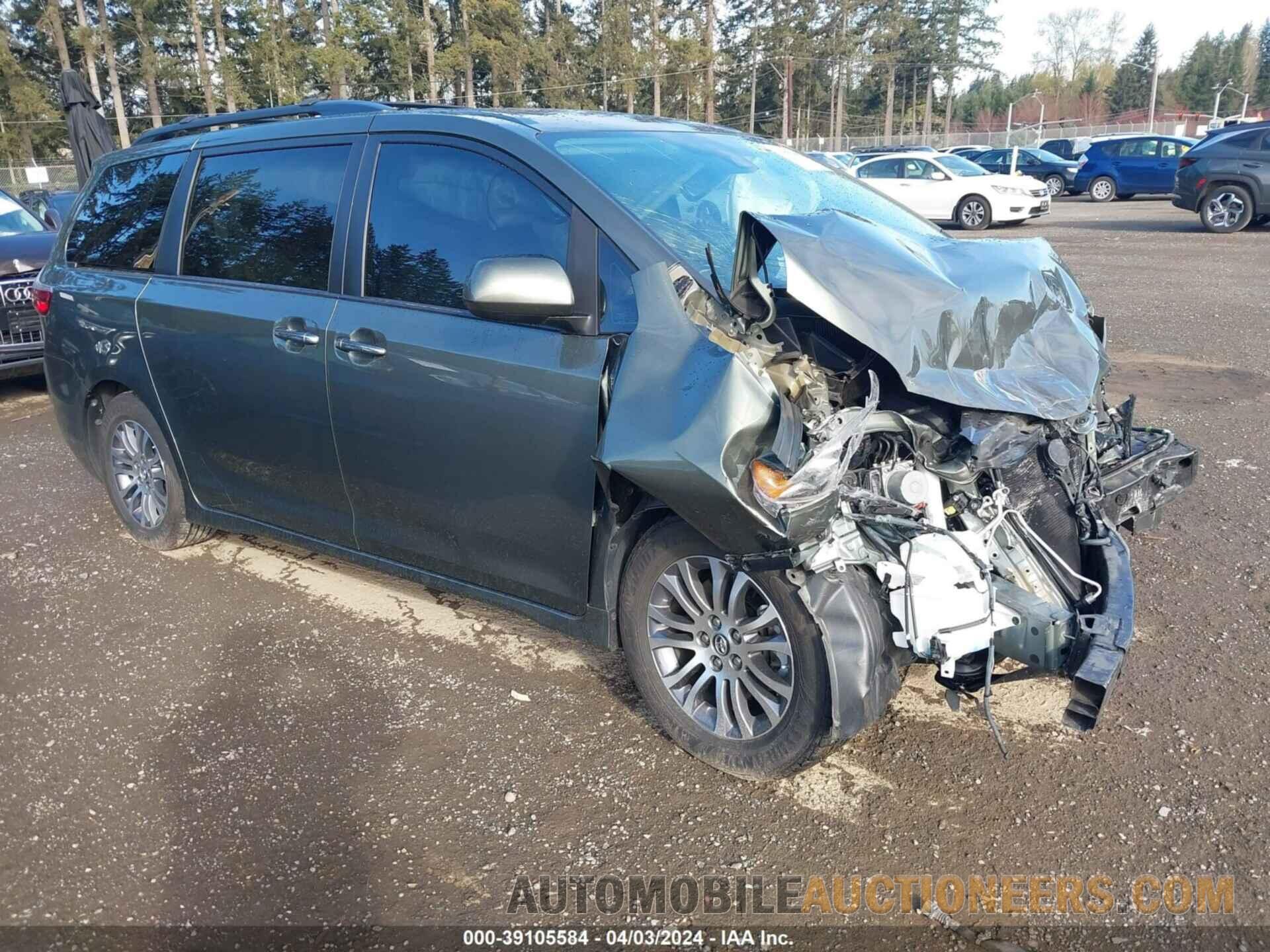 5TDYZ3DC4JS907735 TOYOTA SIENNA 2018