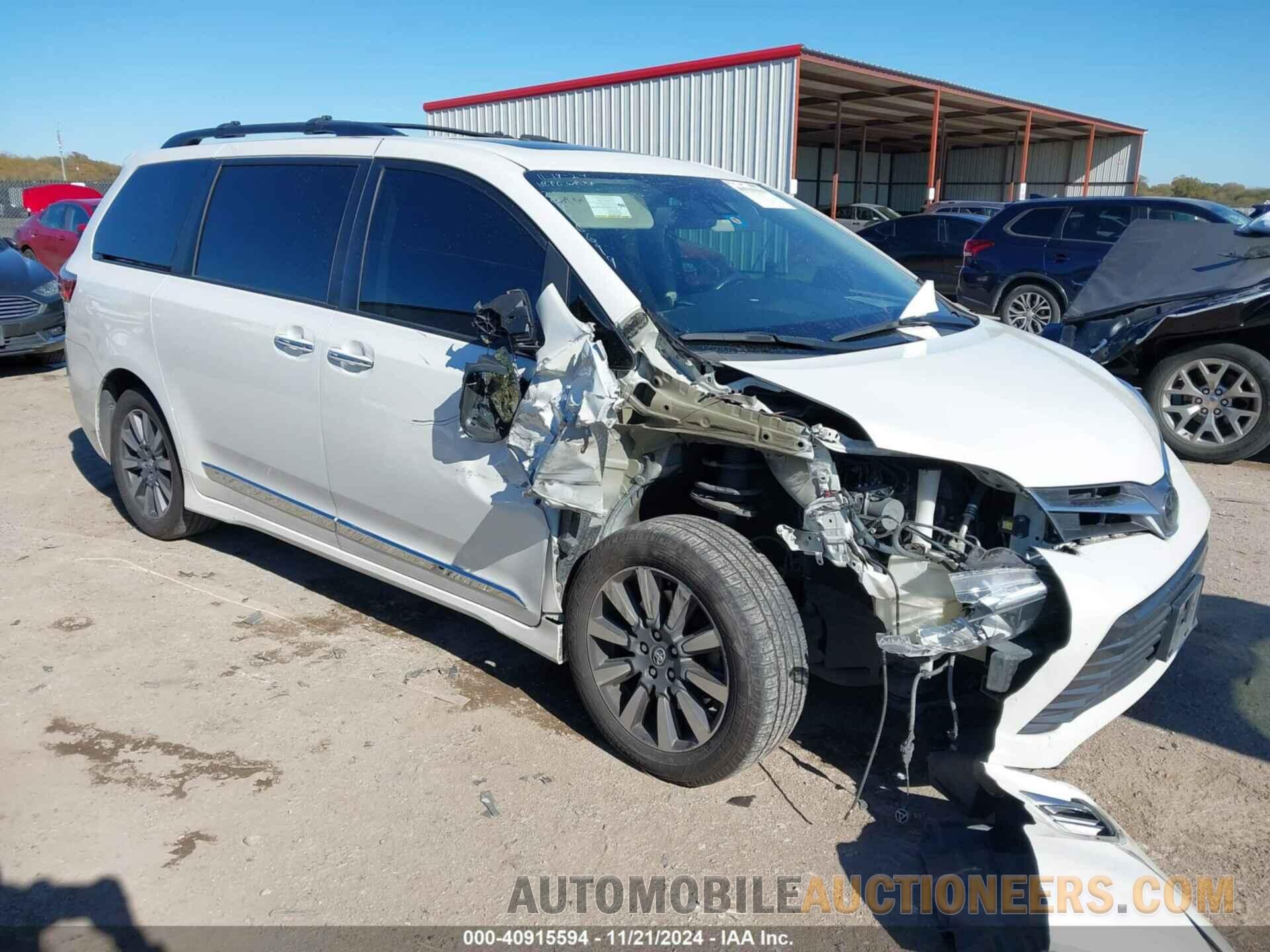 5TDYZ3DC4JS937219 TOYOTA SIENNA 2018