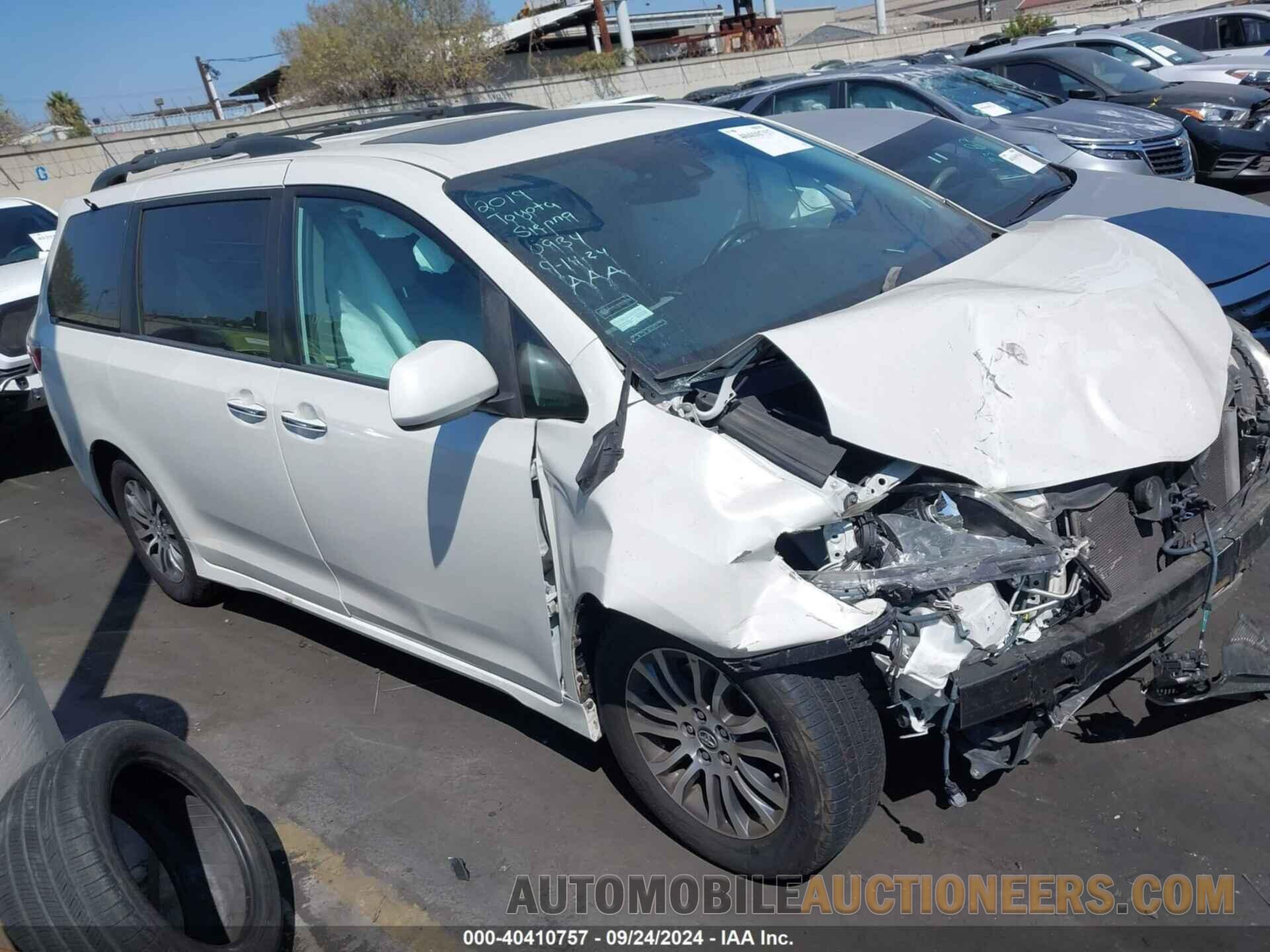 5TDYZ3DC4KS970934 TOYOTA SIENNA 2019