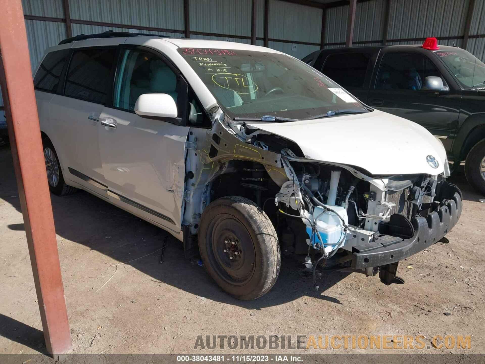 5TDYZ3DC5HS782447 TOYOTA SIENNA 2017