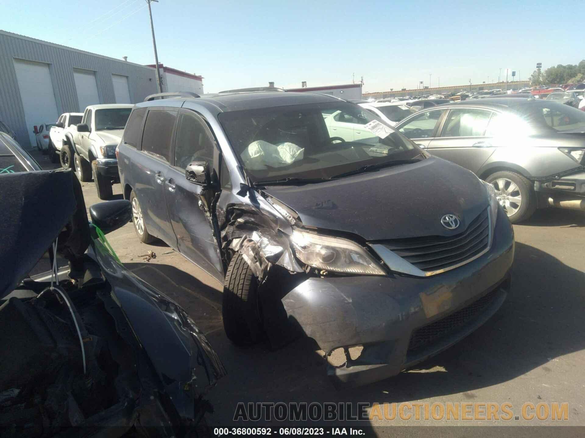 5TDYZ3DC5HS783260 TOYOTA SIENNA 2017