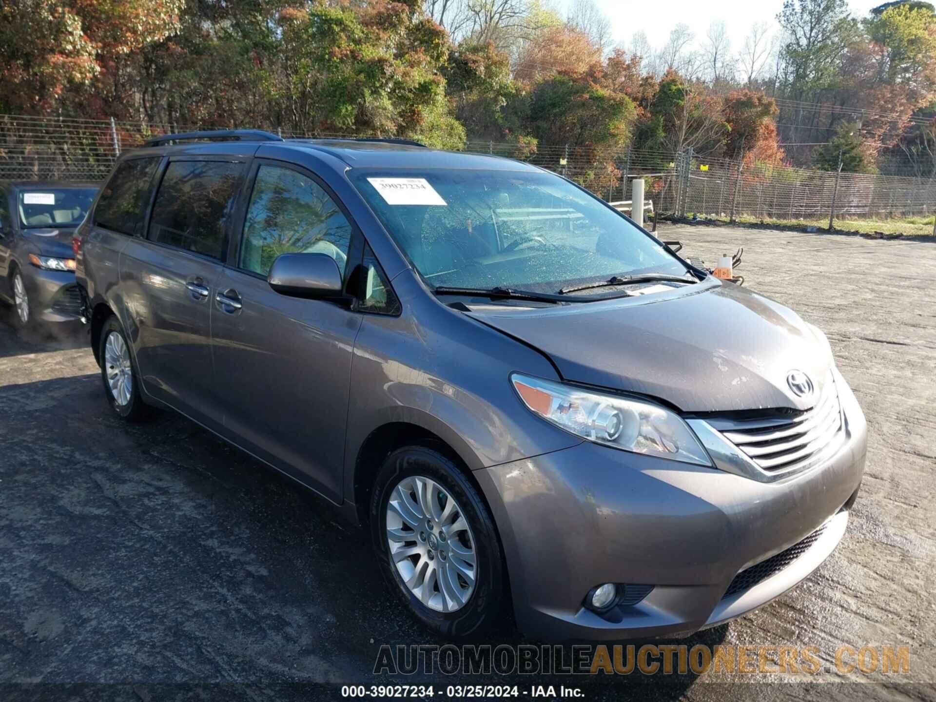 5TDYZ3DC5HS792993 TOYOTA SIENNA 2017