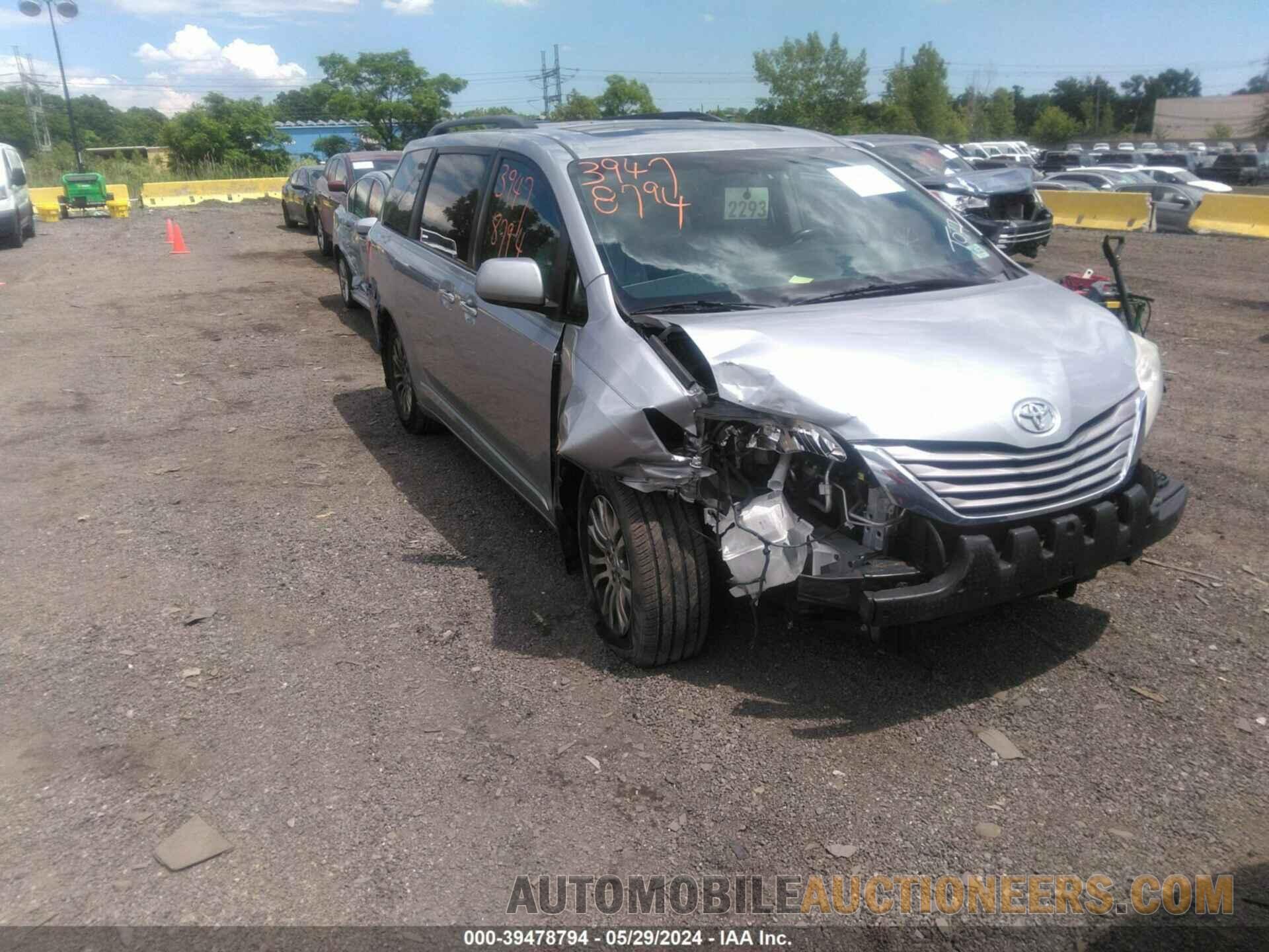 5TDYZ3DC5HS820260 TOYOTA SIENNA 2017