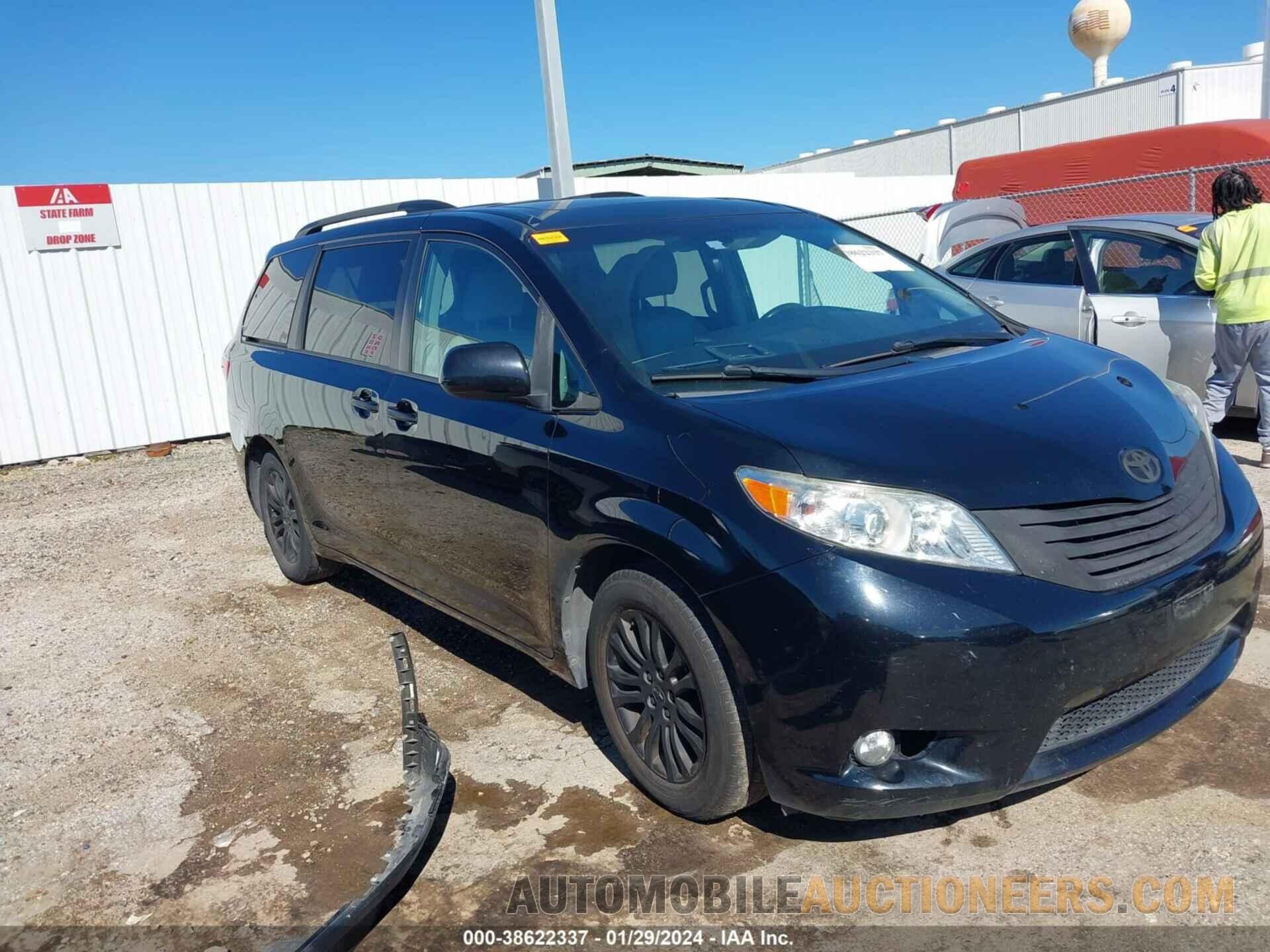 5TDYZ3DC5HS826446 TOYOTA SIENNA 2017