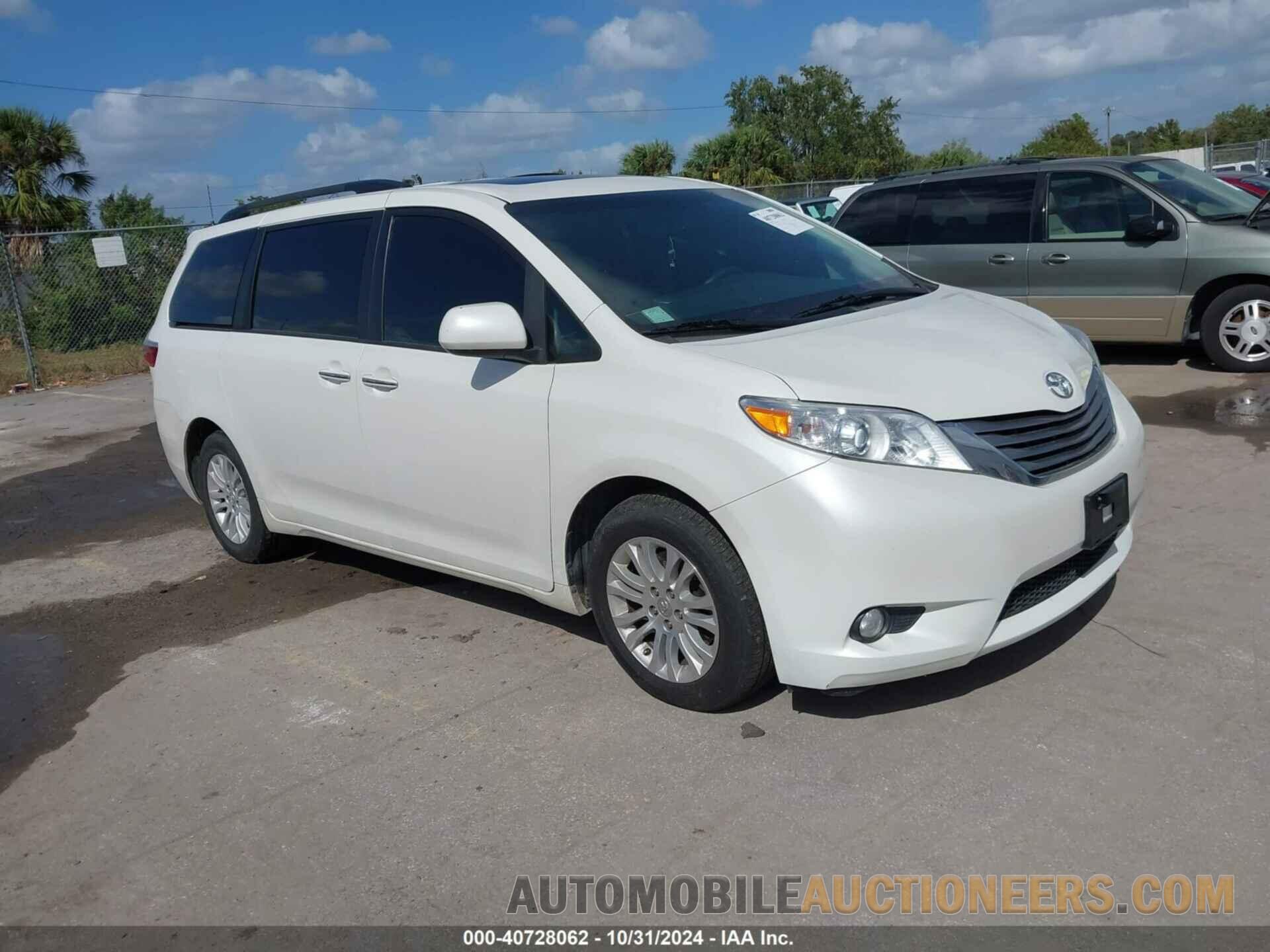 5TDYZ3DC5HS850374 TOYOTA SIENNA 2017