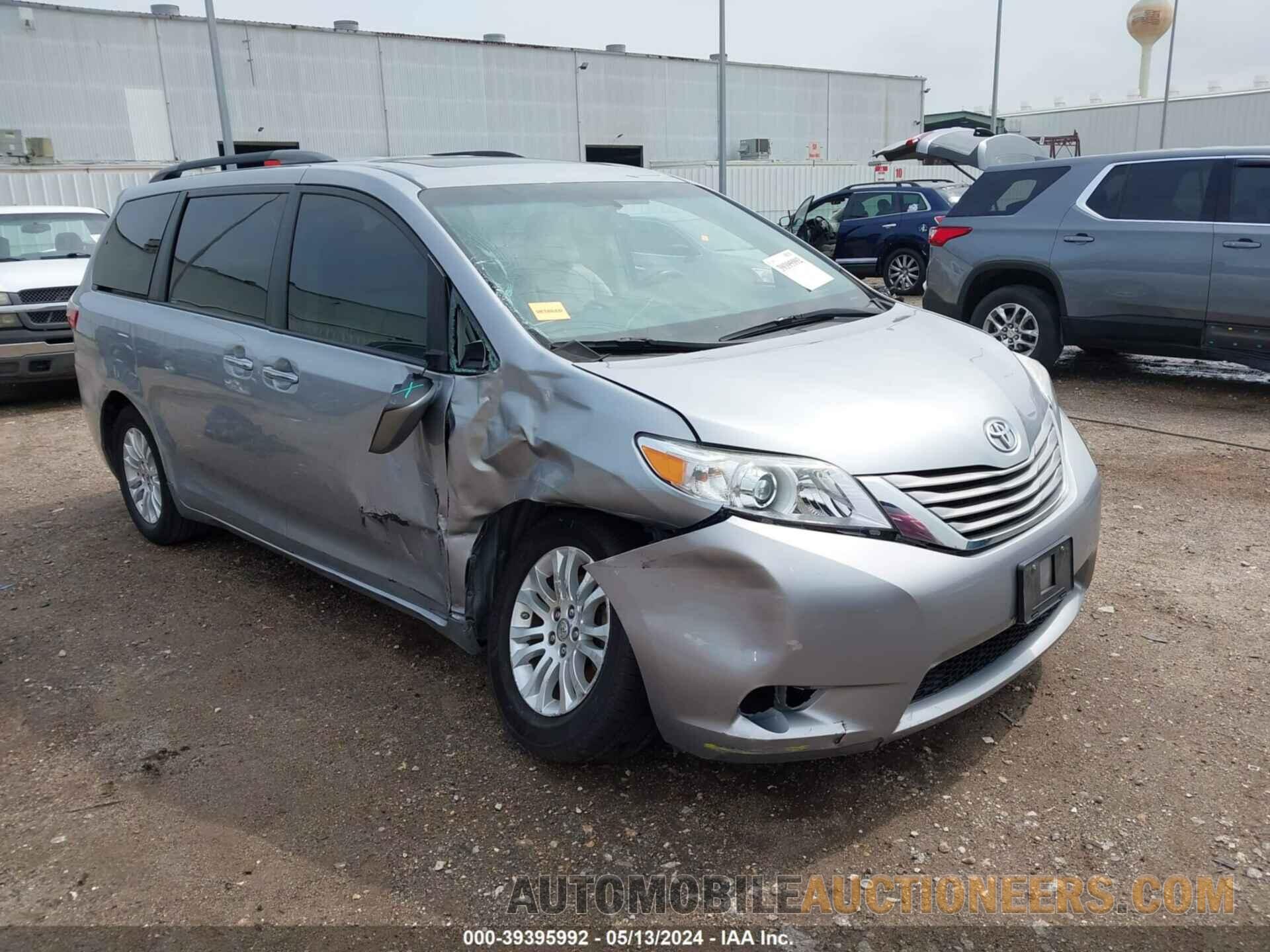 5TDYZ3DC5HS854277 TOYOTA SIENNA 2017