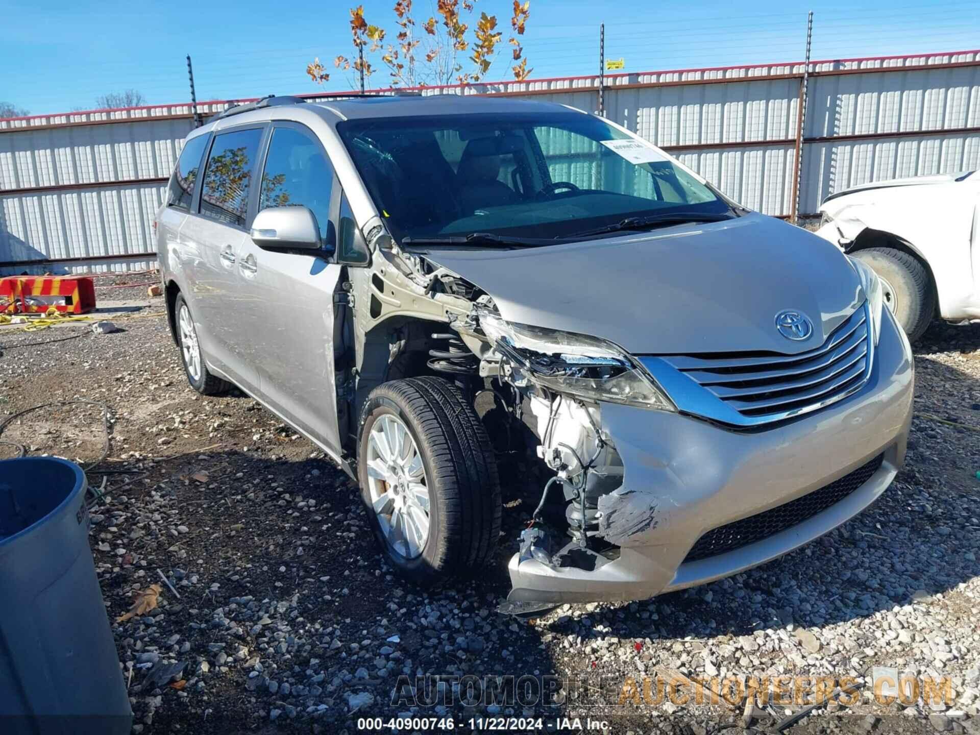 5TDYZ3DC5HS859611 TOYOTA SIENNA 2017